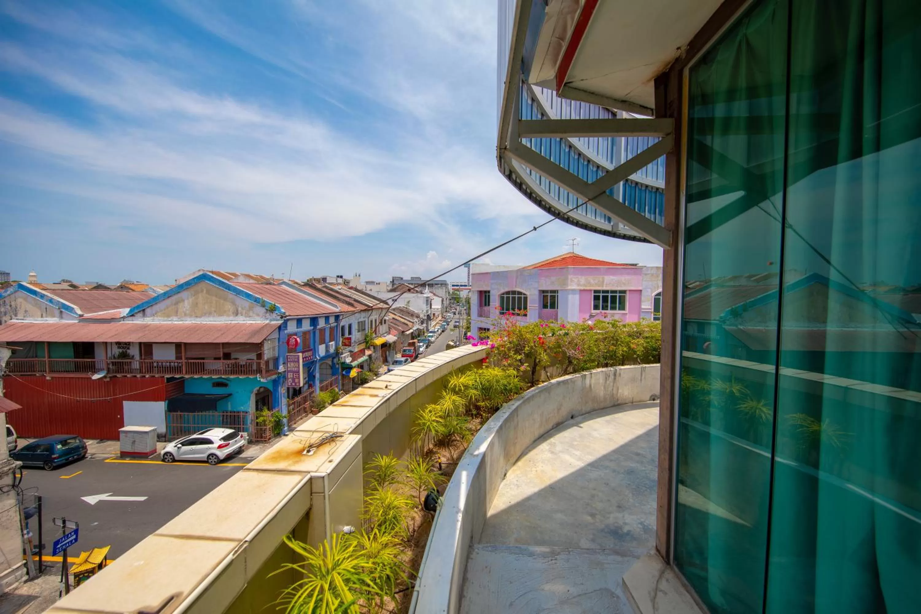 Balcony/Terrace in Manhattan Residence