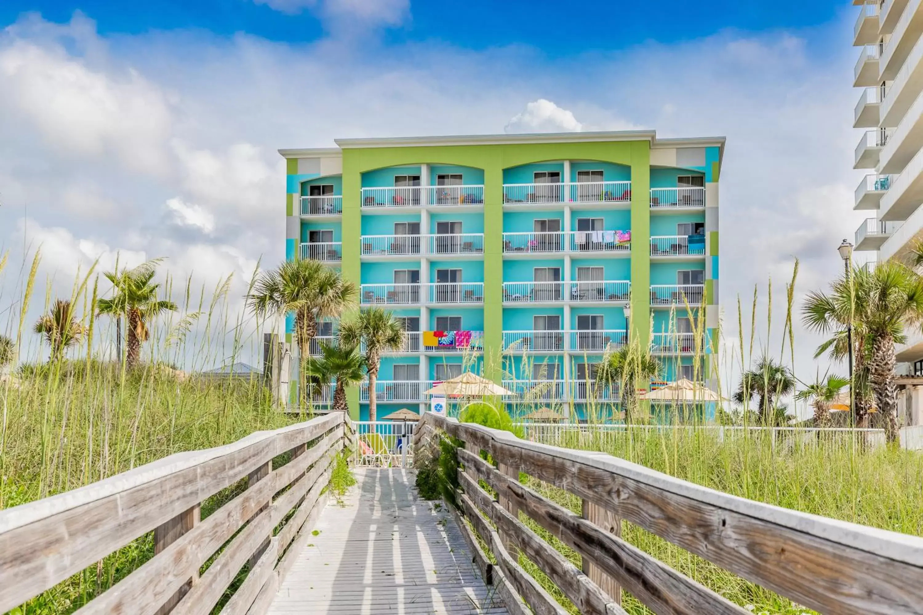 Property Building in Holiday Inn Express Orange Beach - On The Beach, an IHG Hotel