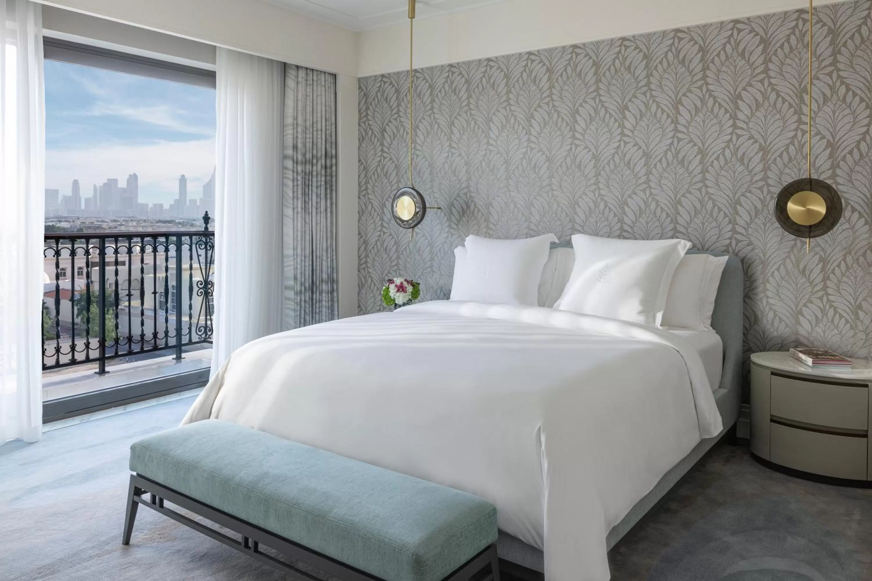 Bed in Four Seasons Resort Dubai at Jumeirah Beach