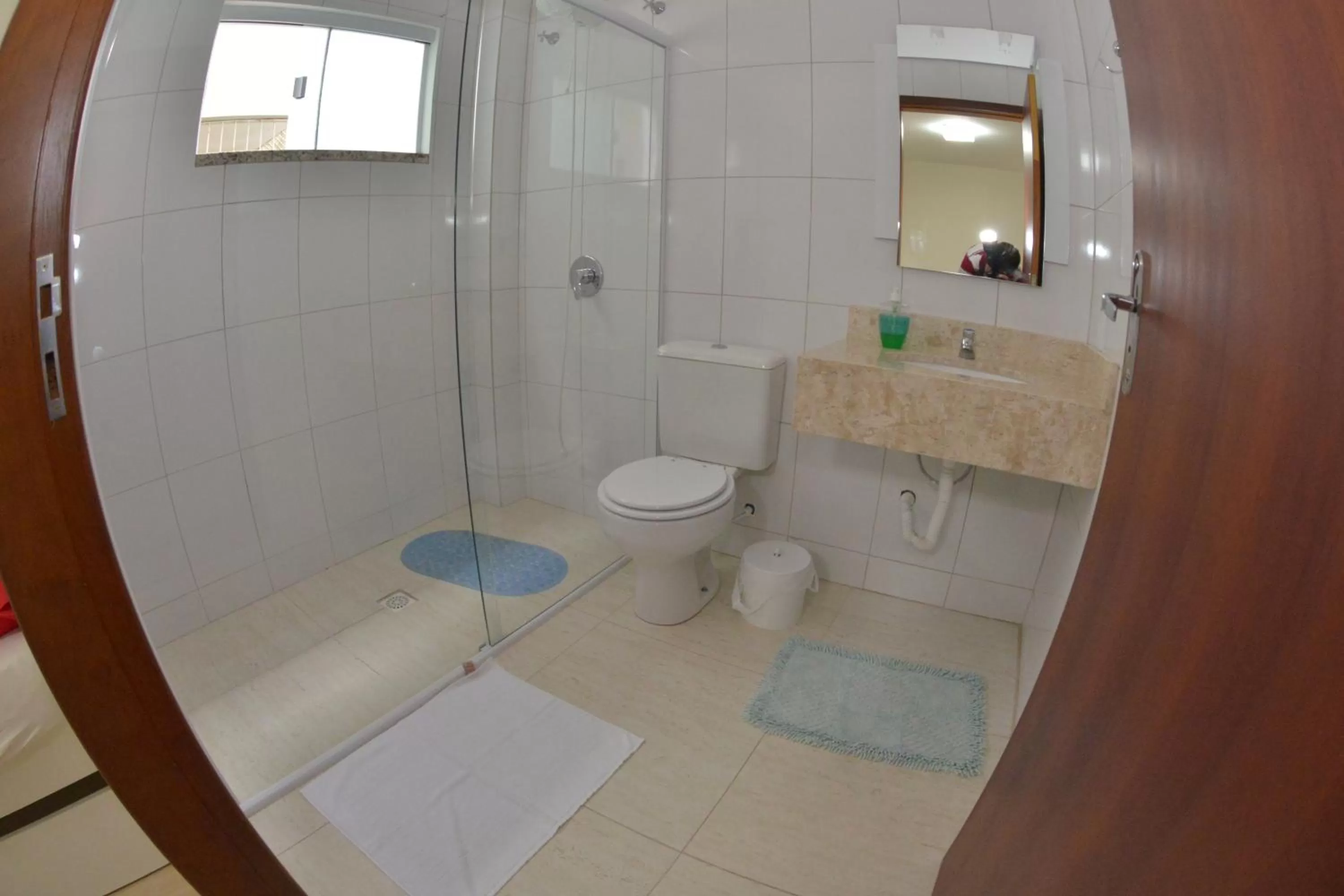 Bathroom in Pousada Recanto dos Anjos