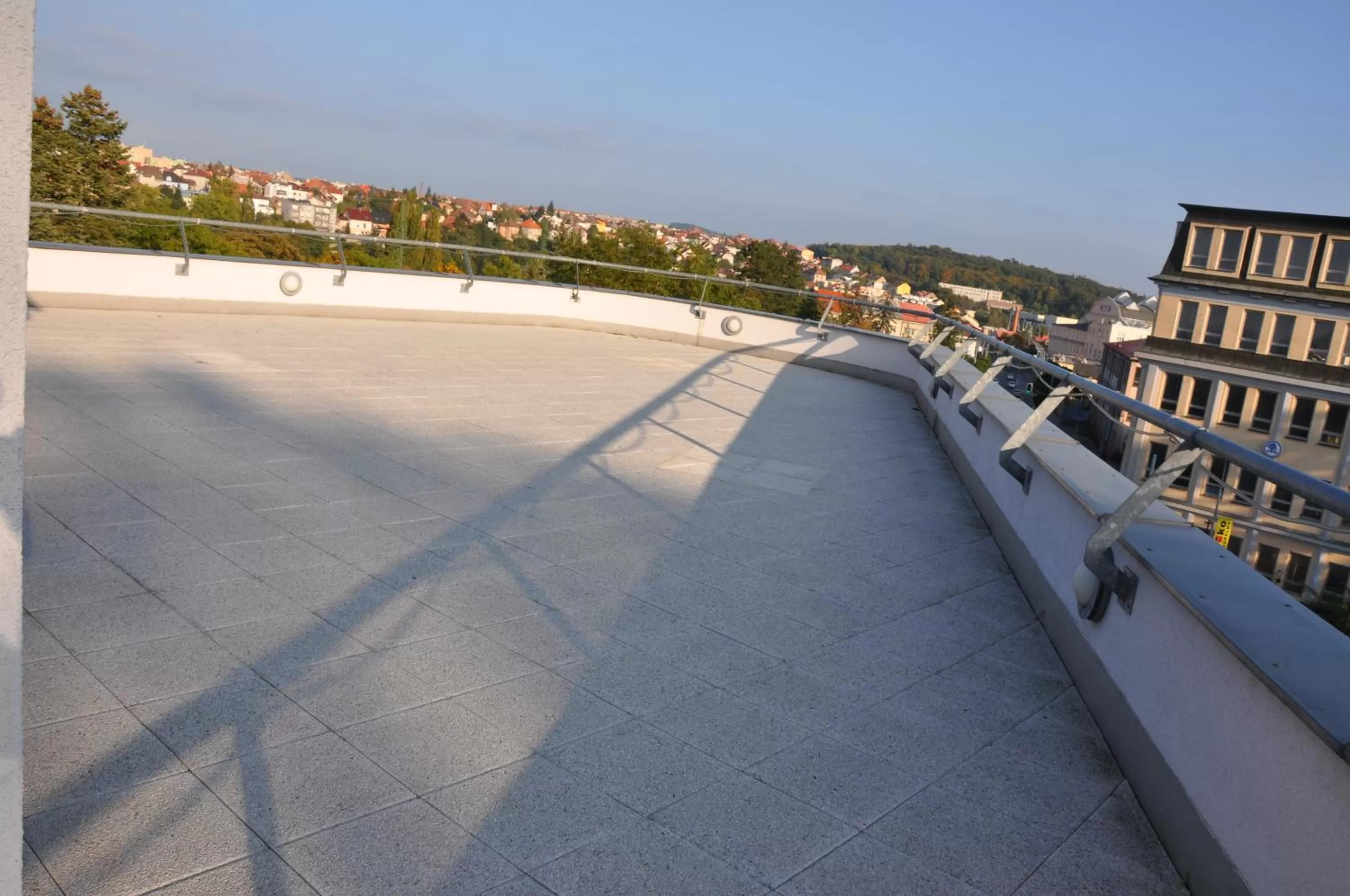 Balcony/Terrace in Hotel Lions Plzen