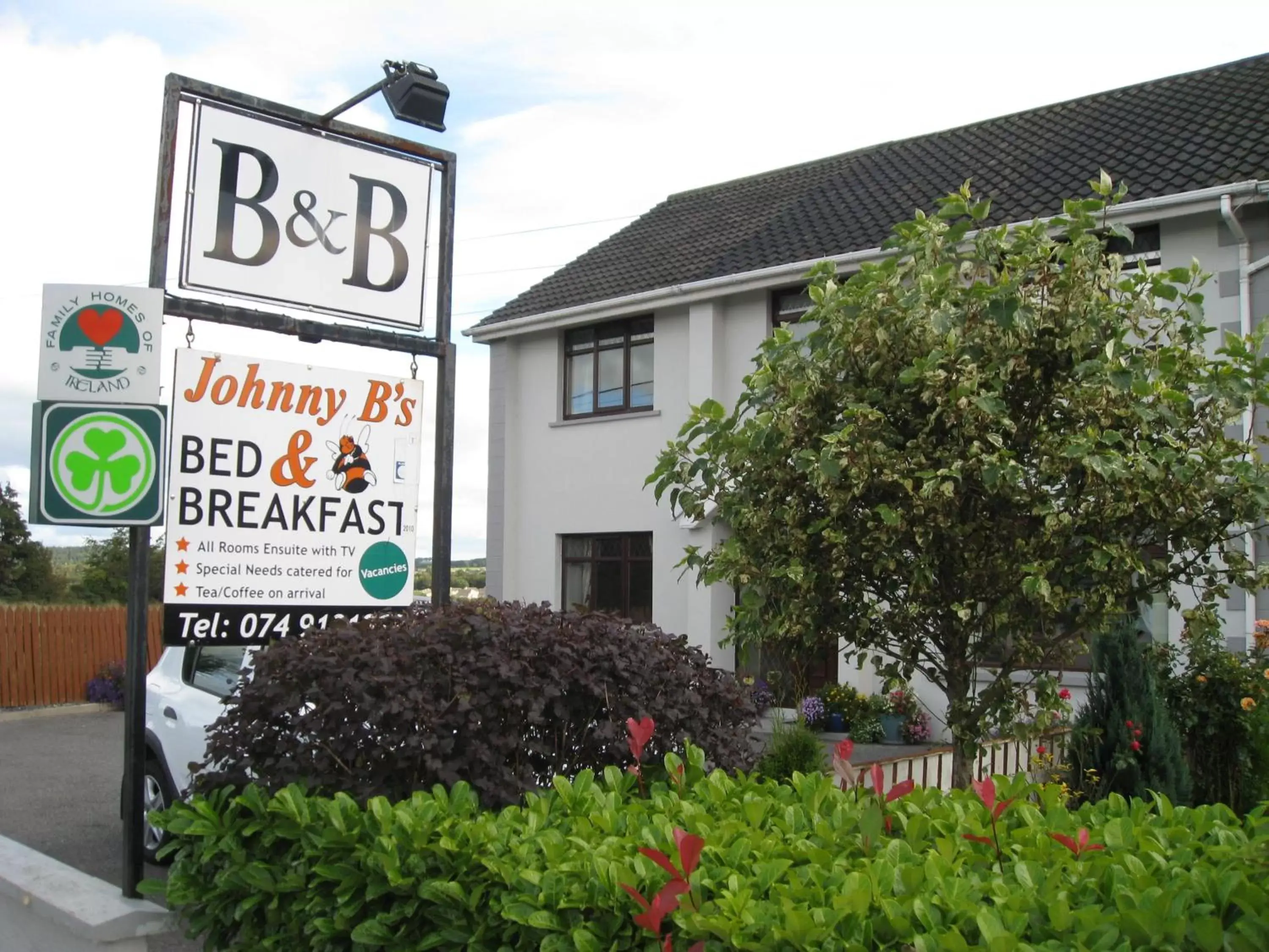 Property logo or sign, Property Building in Johnny B's B&B