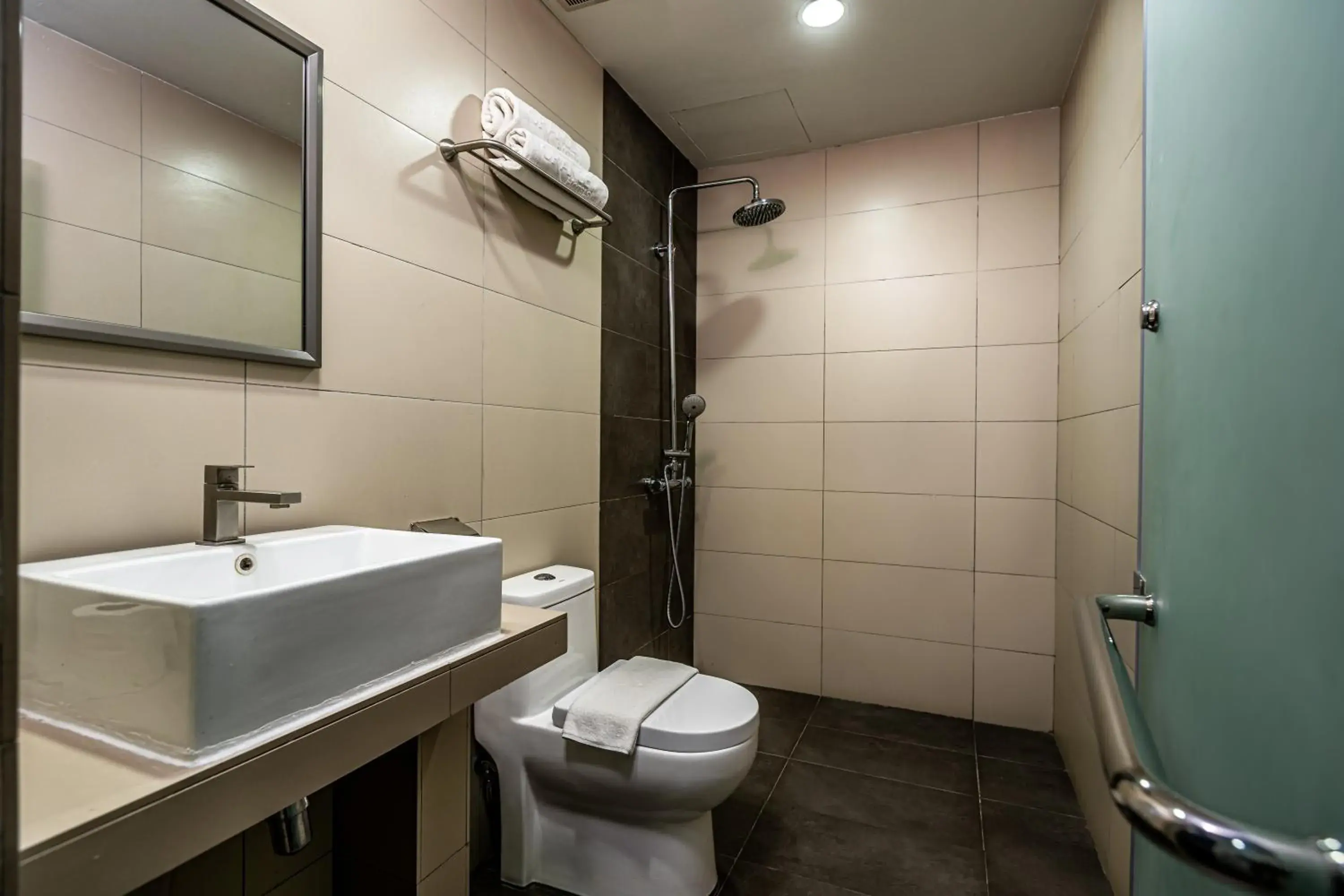Bathroom in Orange Hotel Kota Kemuning @ Shah Alam