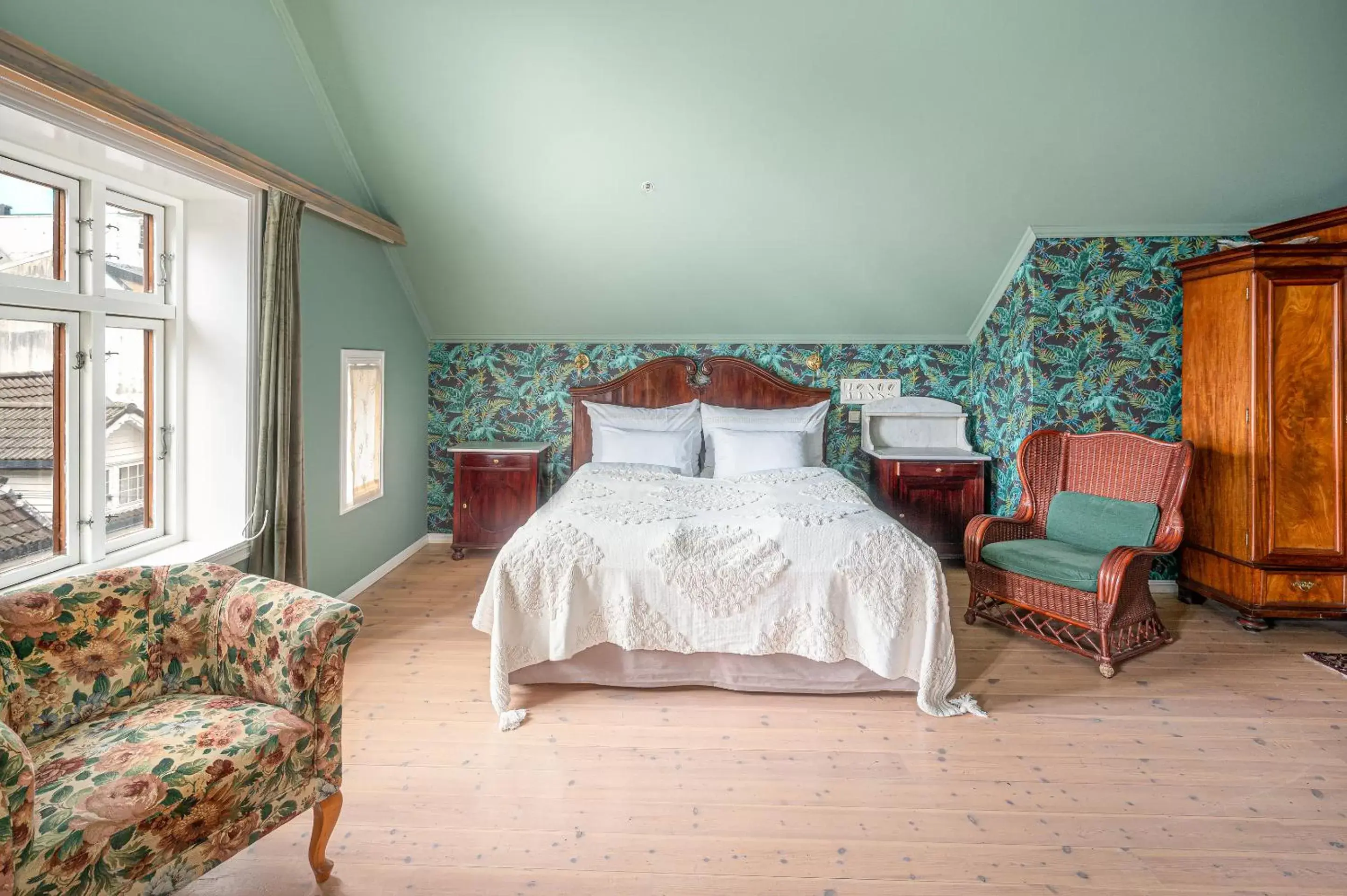 Bed in GamlaVærket Gjæstgiveri og Tracteringssted Bed in GamlaVærket Gjæstgiveri og Tracteringssted