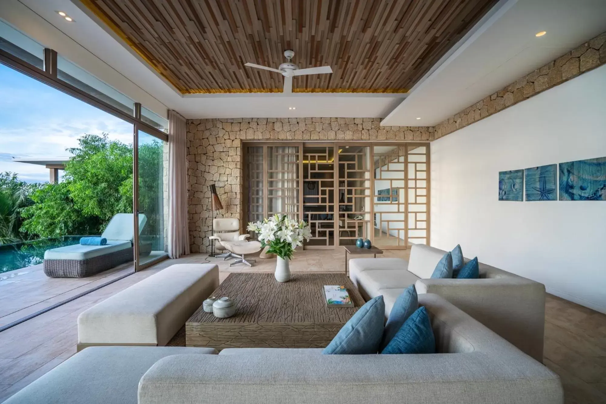 Living room, Seating Area in Mia Resort Nha Trang