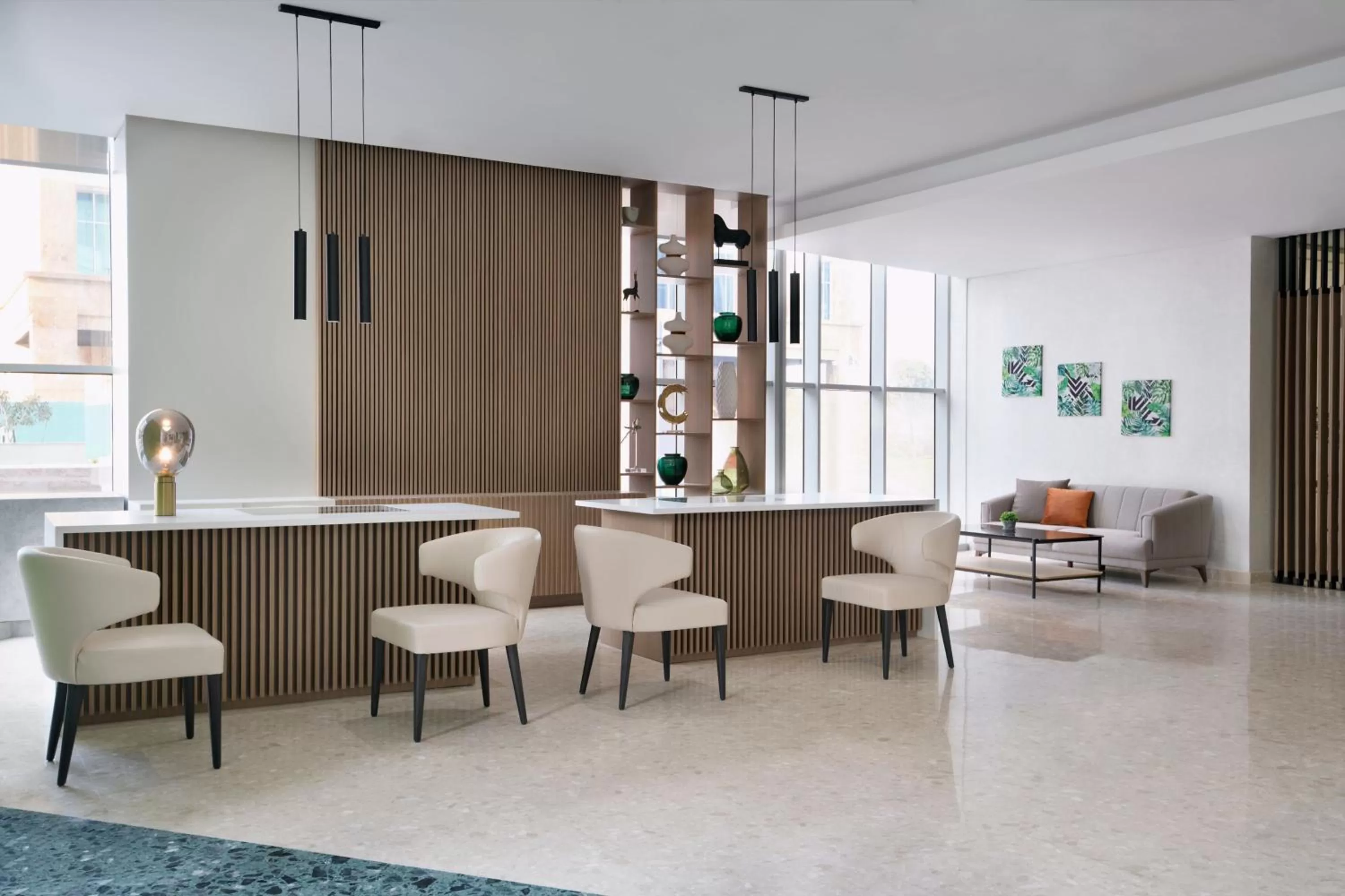 Lobby or reception in Element by Westin West Bay Doha