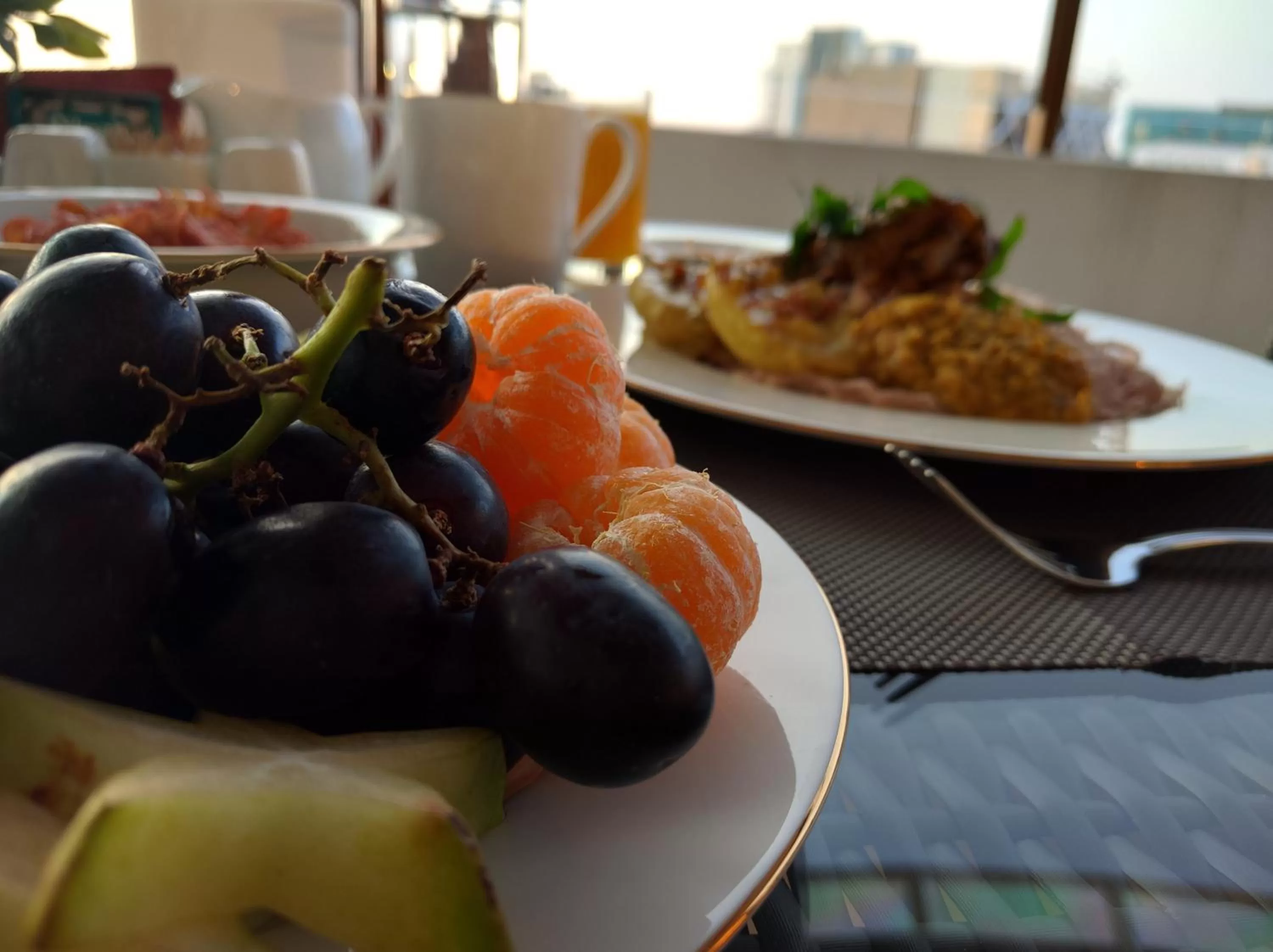 Food close-up in The Residence