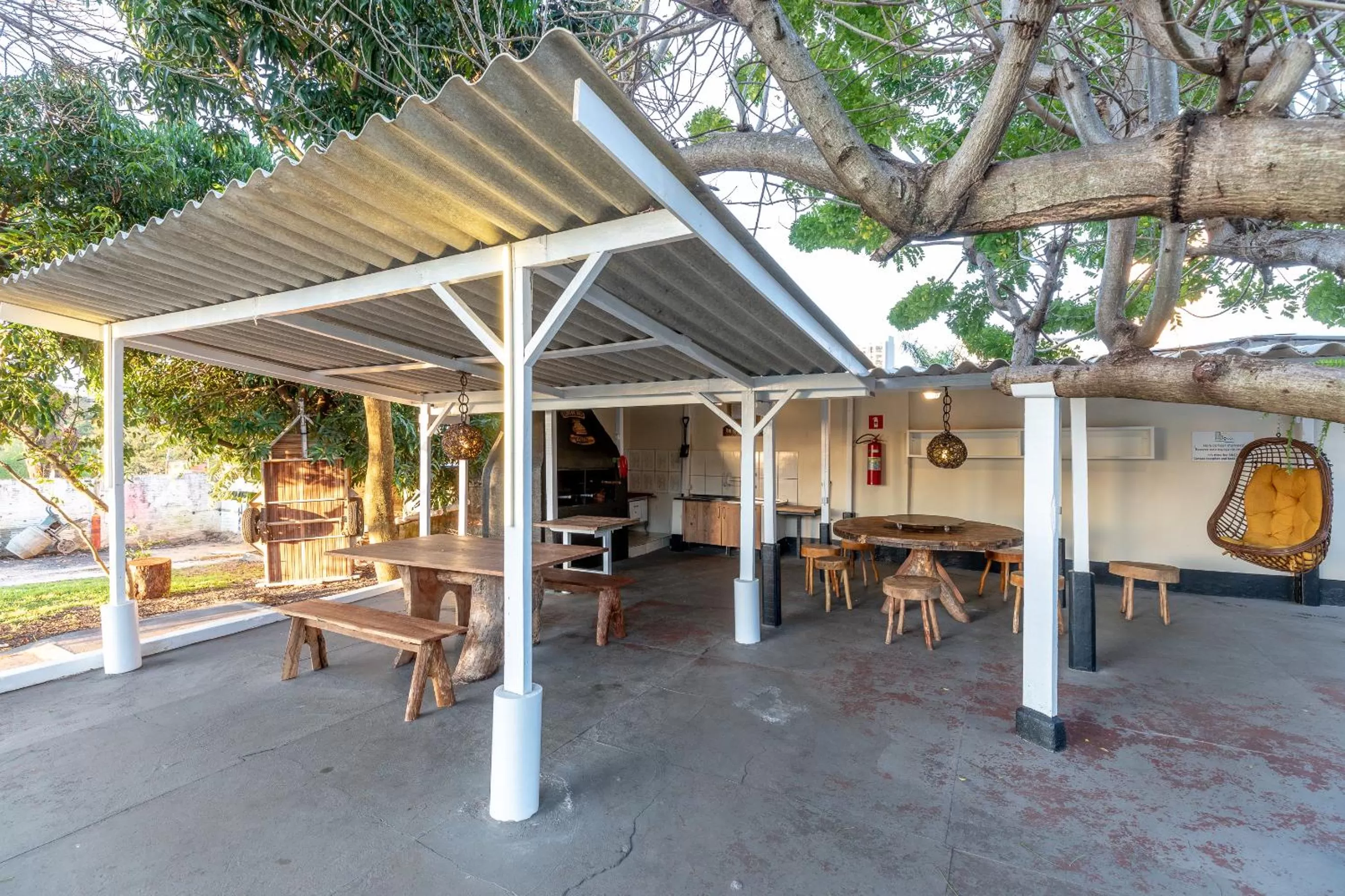Patio in Iguassu Flats Hotel