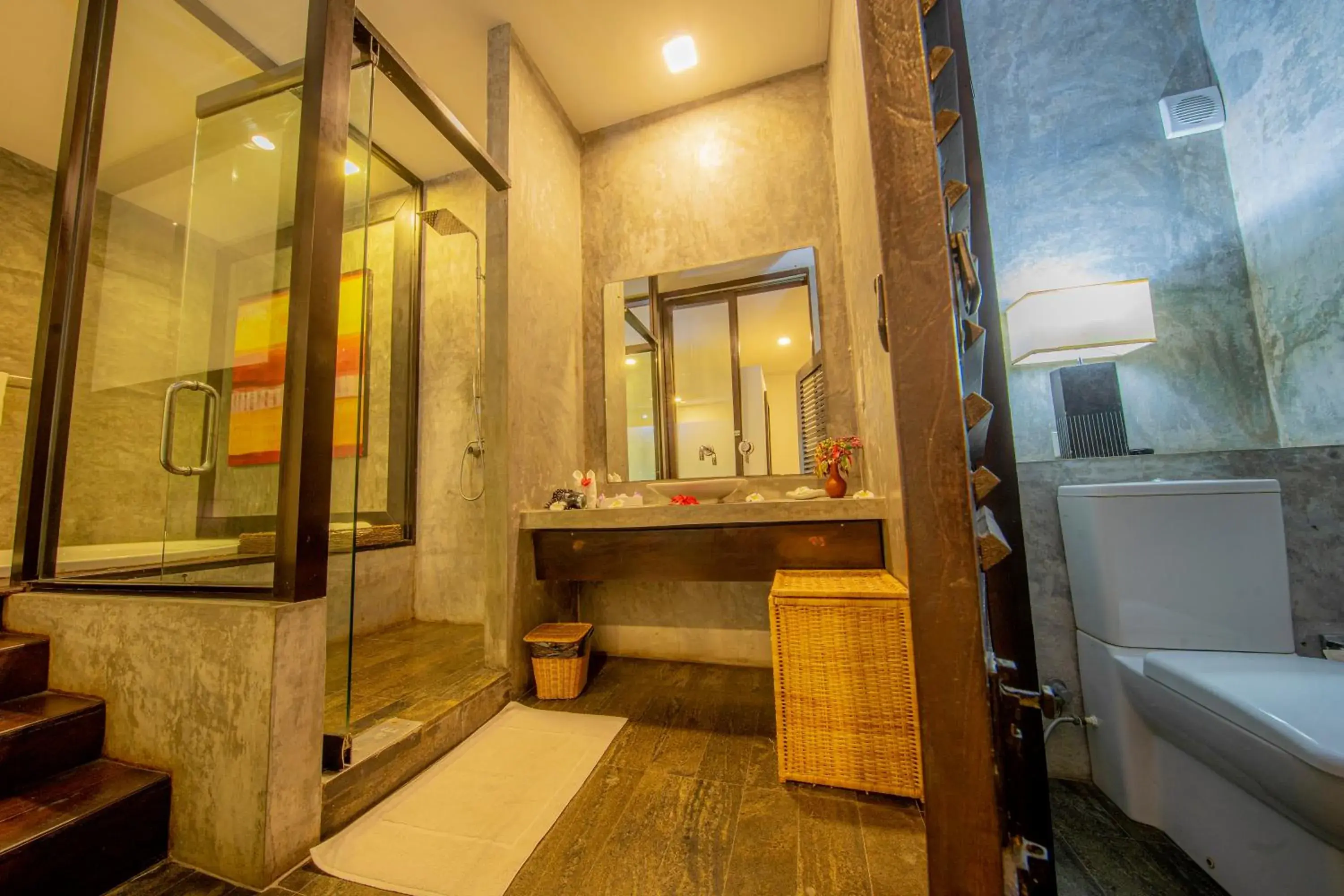 Bathroom in Temple Tree Resort & Spa