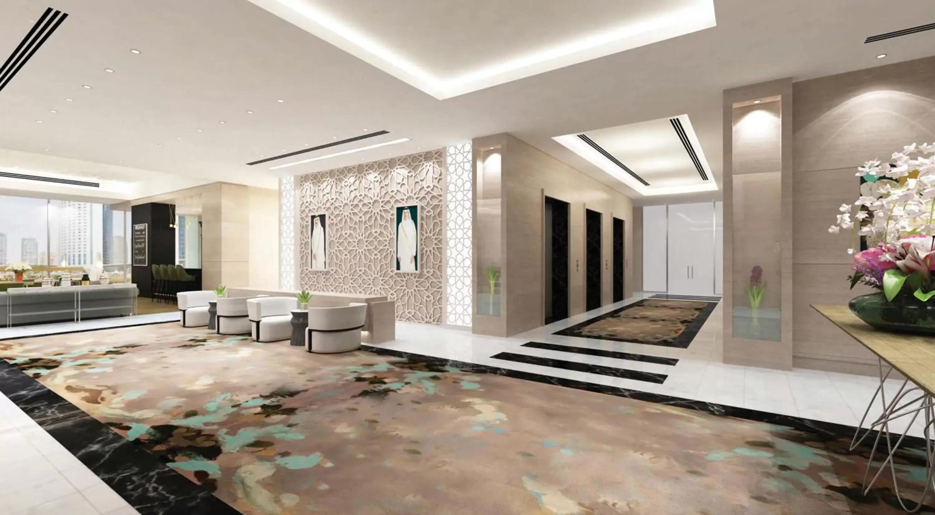 Lobby or reception in Somerset West Bay Doha