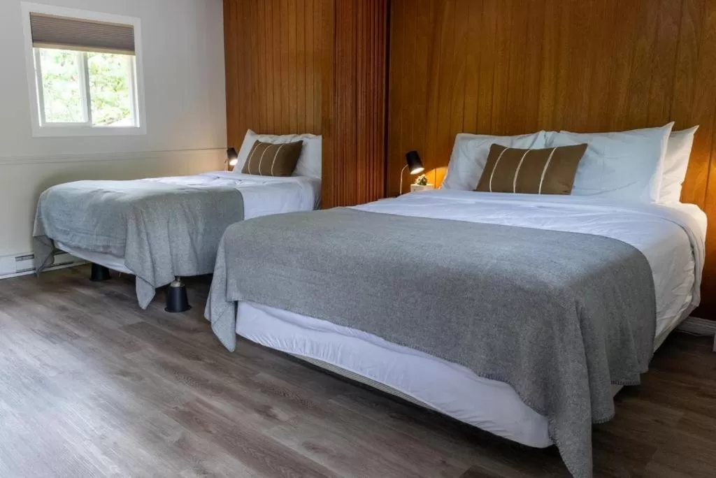 Bed in Barefoot Villas and Retreat