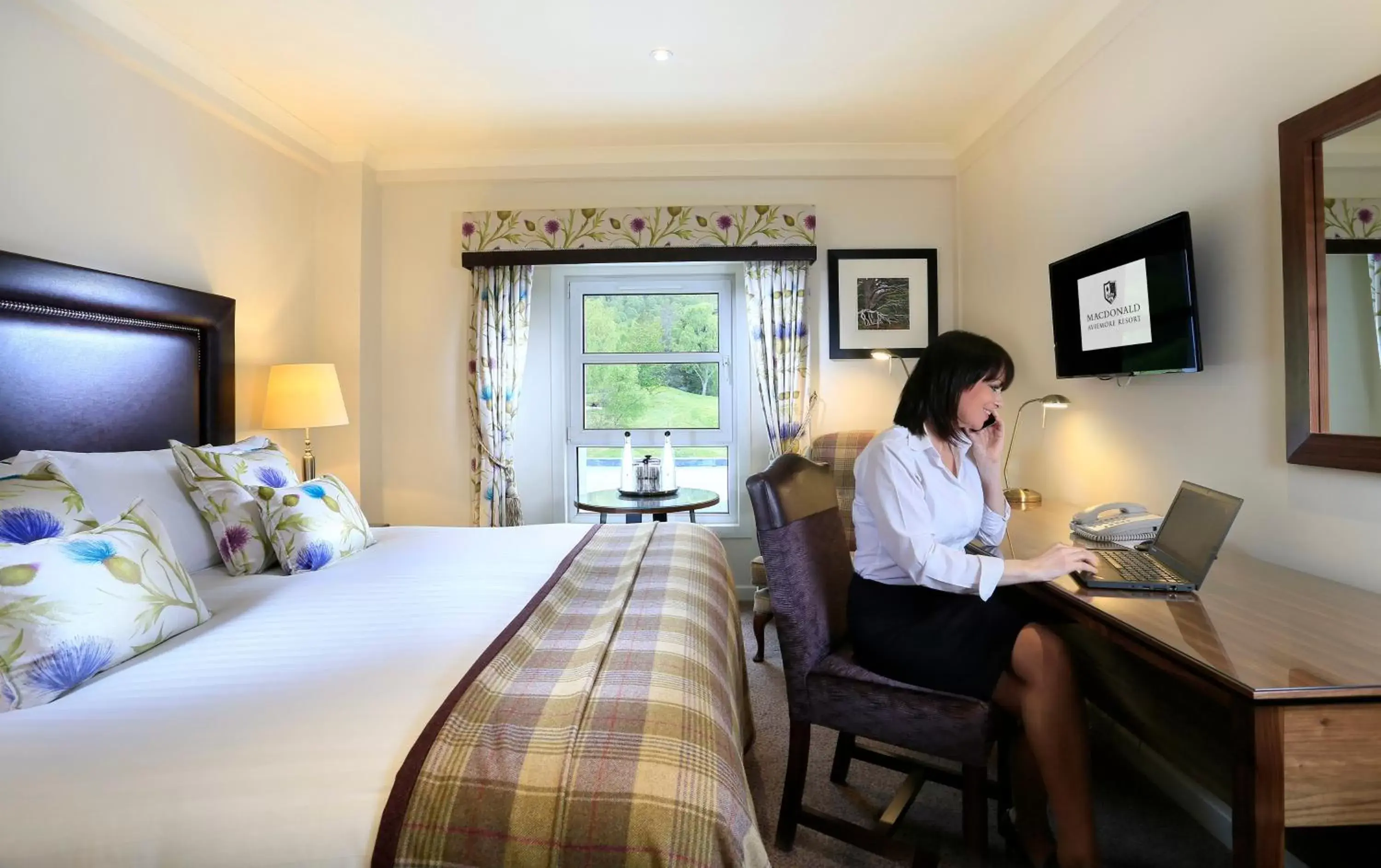 Standard Double Room in Macdonald Morlich Hotel at Macdonald Aviemore Resort