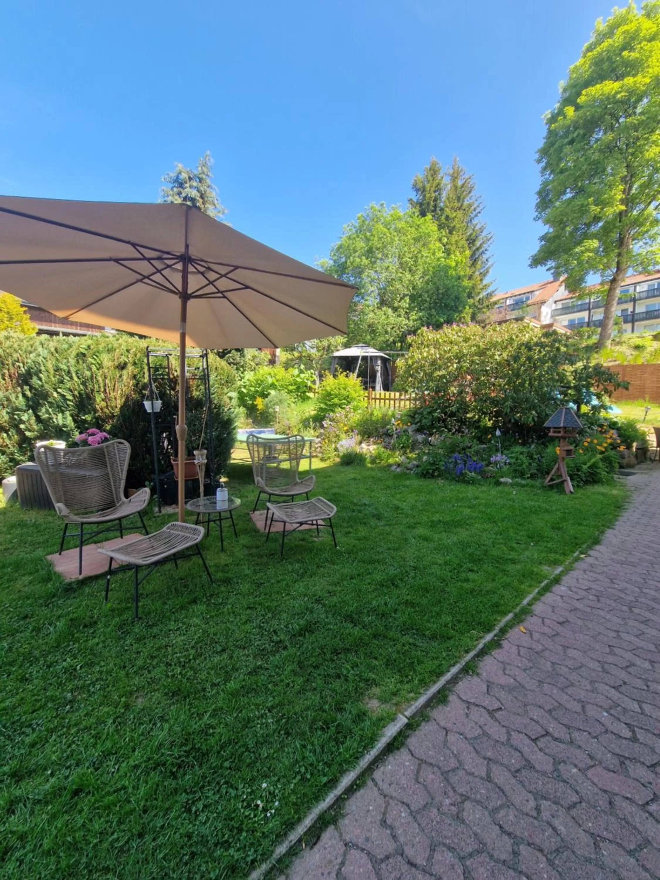 Garden in Hotel Elisabeth-Ilse