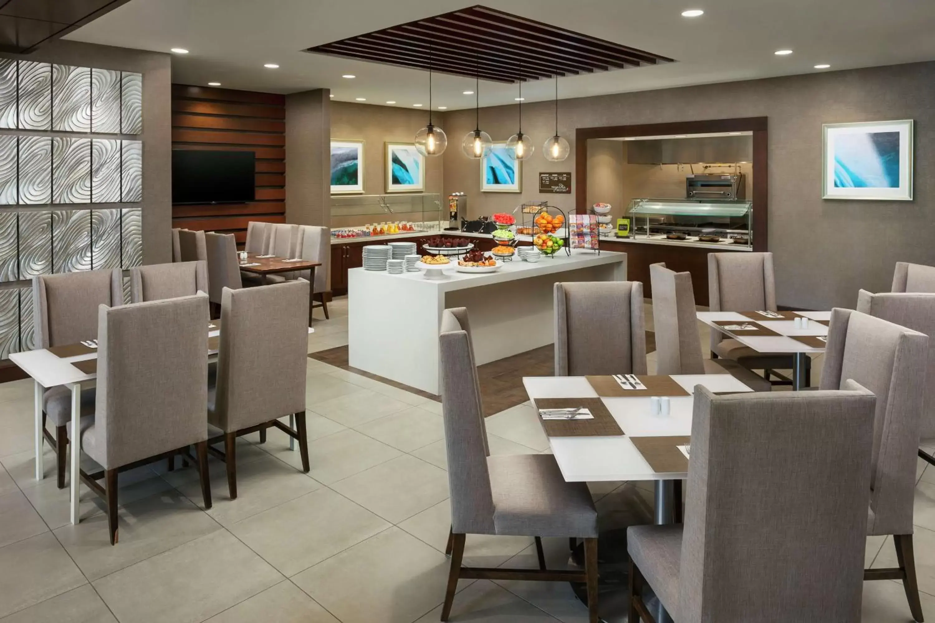 Dining area, Restaurant/Places to Eat in Hilton Garden Inn Palo Alto