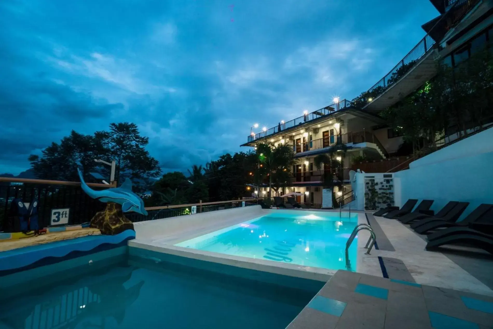 Swimming Pool in Skylodge Resort