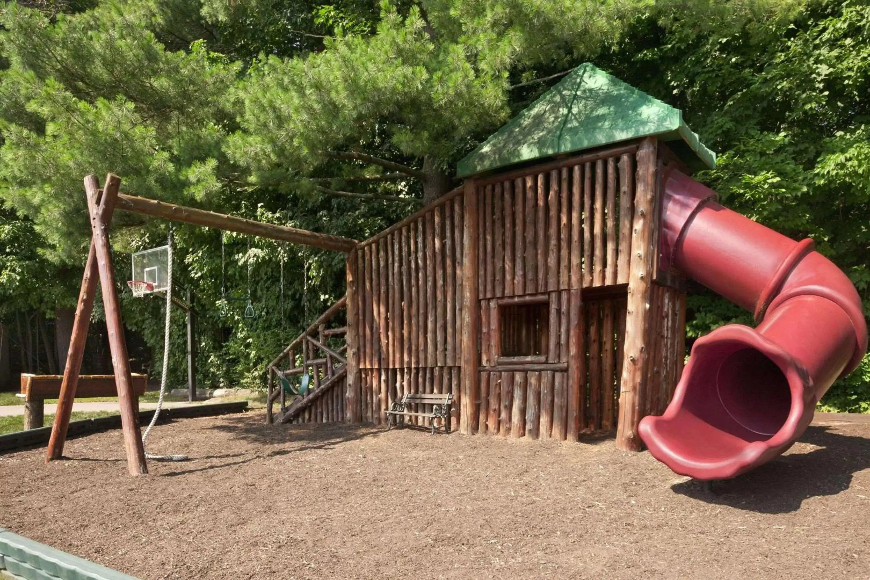 Children play ground, Children's Play Area in Super 8 by Wyndham Lake George/Downtown