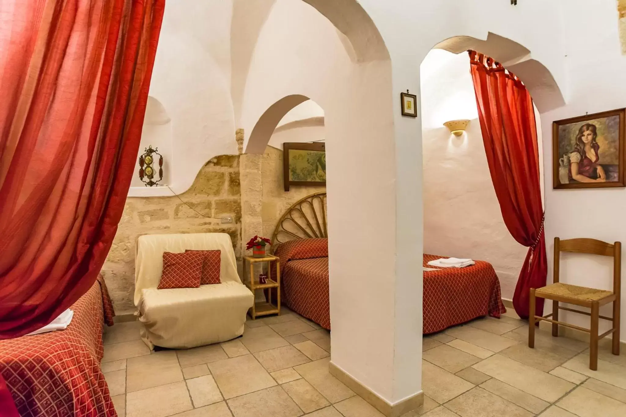 Bedroom, Seating Area in B&B Borgo San Martino