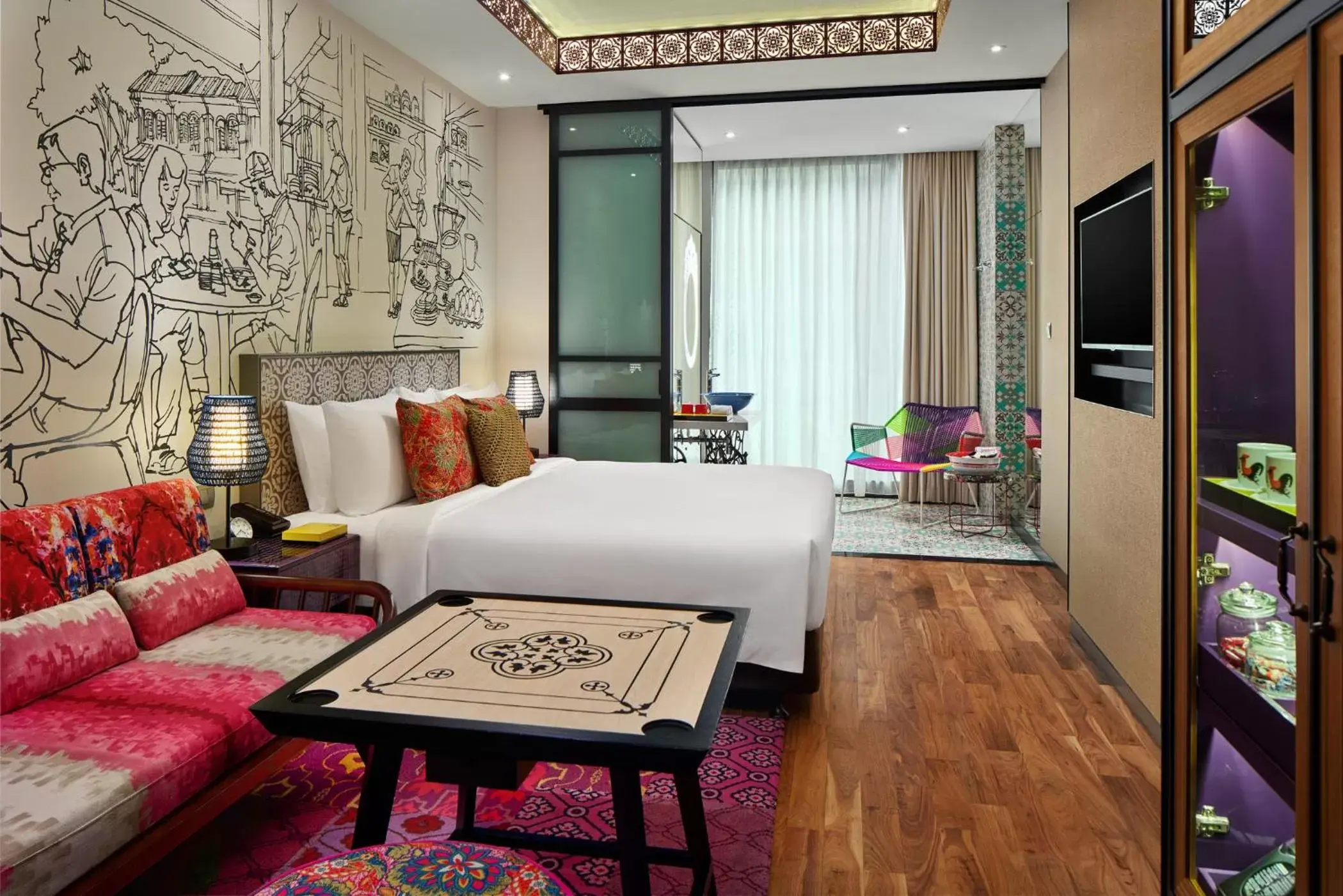 Bedroom in Hotel Indigo Singapore Katong, an IHG Hotel