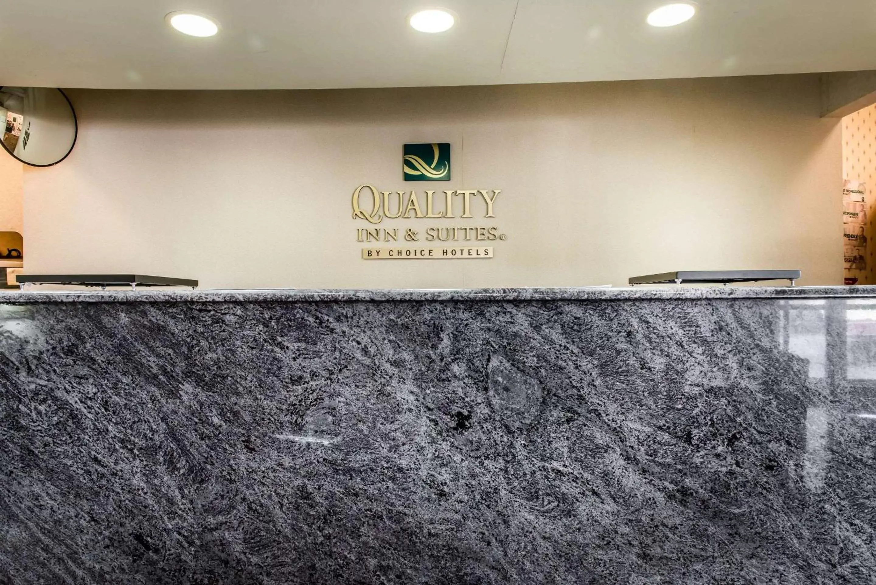 Lobby or reception, Property Logo/Sign in Quality Inn & Suites Fairview