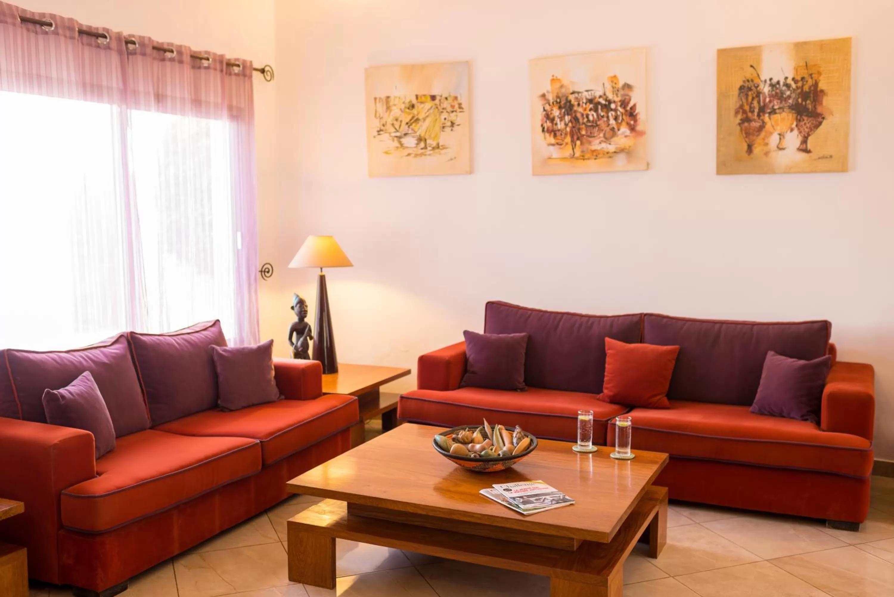 Living room in La Résidence