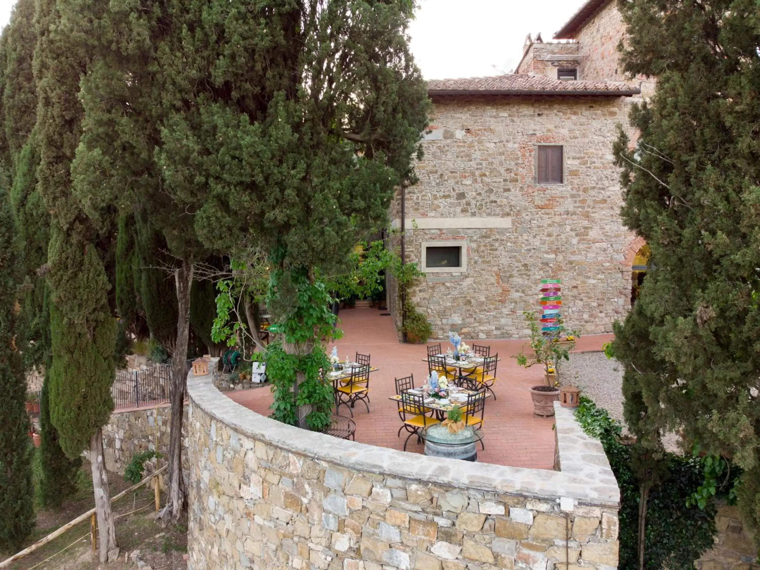 Facade/entrance in Terre di Baccio