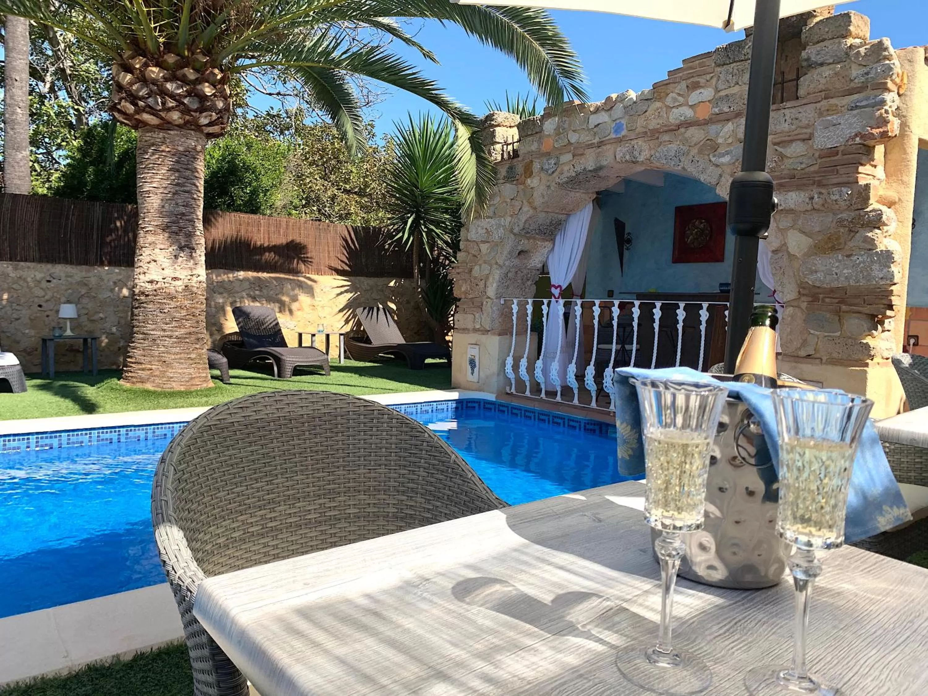 Swimming pool in Casa Mistela