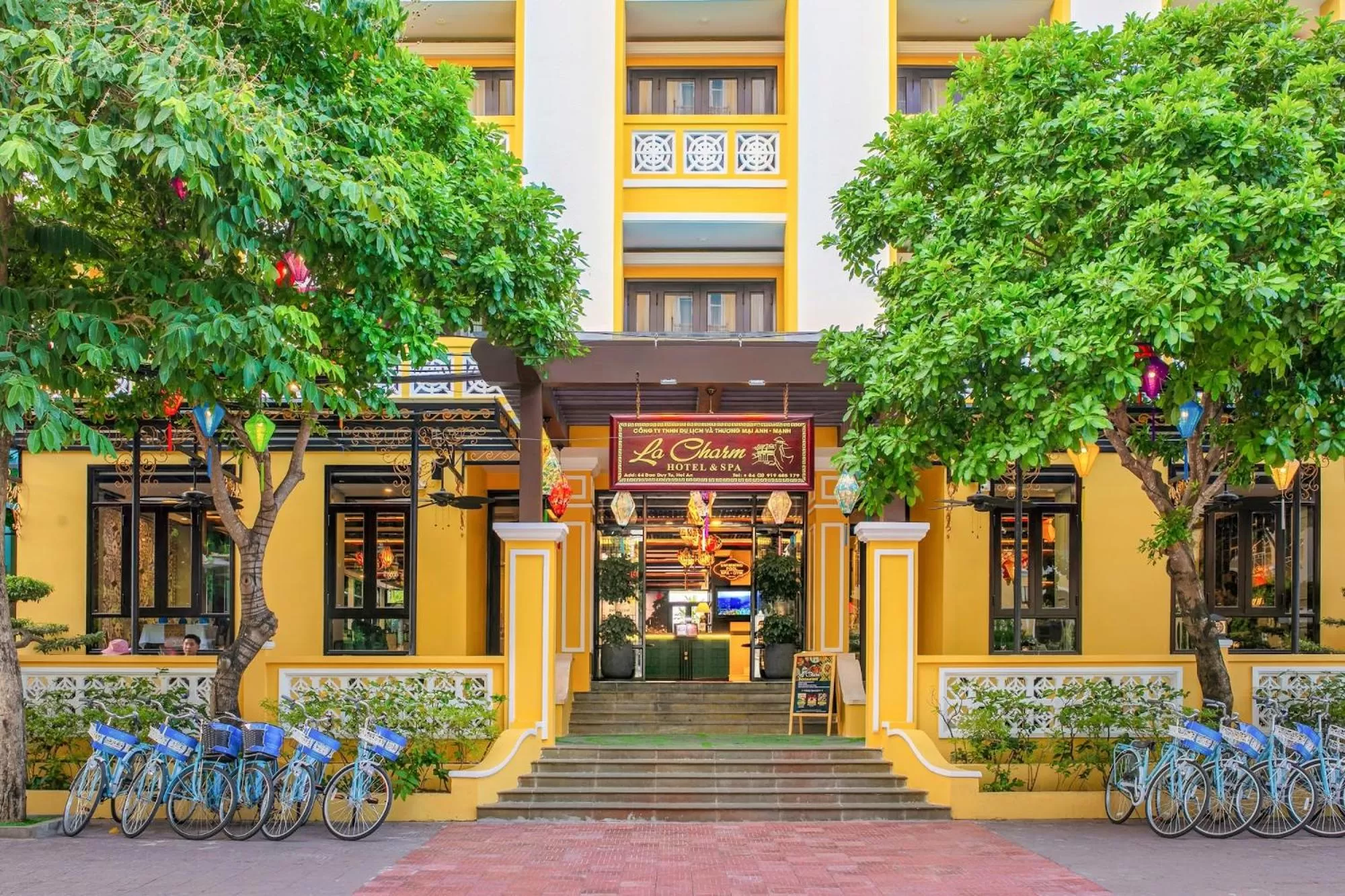 Property building in La Charm Hoi An Hotel & Spa