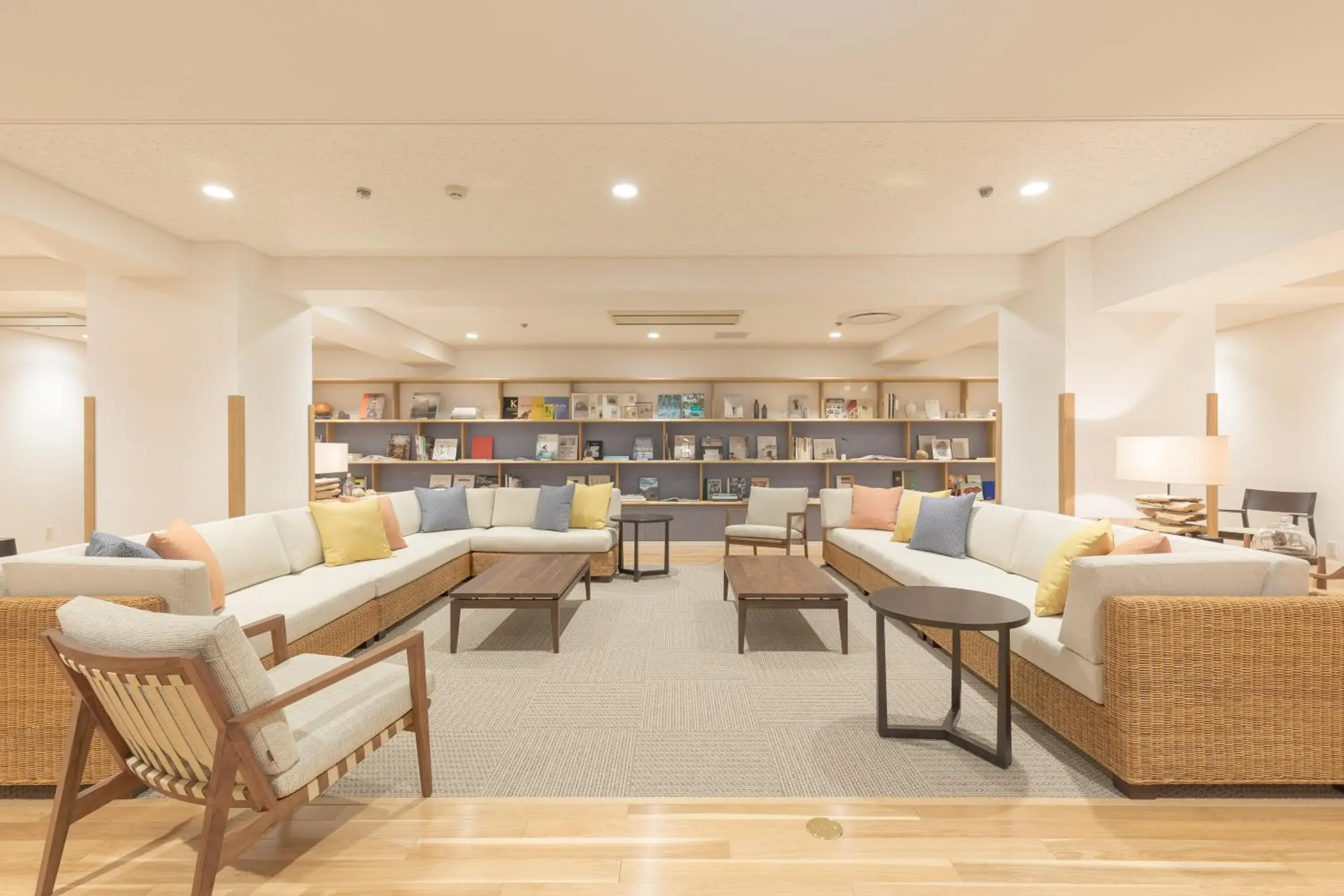 Library in Izu-Imaihama Tokyu Hotel