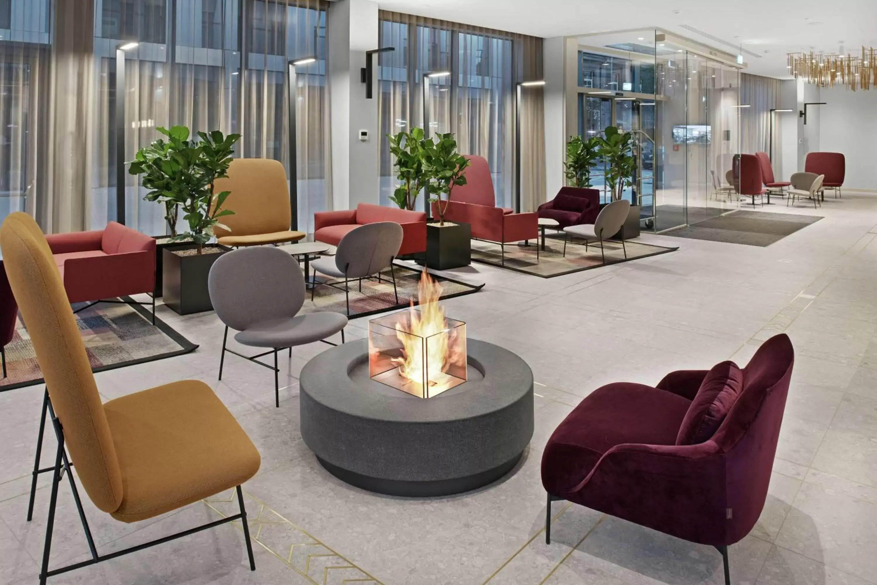 Lobby or reception, Lobby/Reception in Hilton Garden Inn Vilnius City Centre