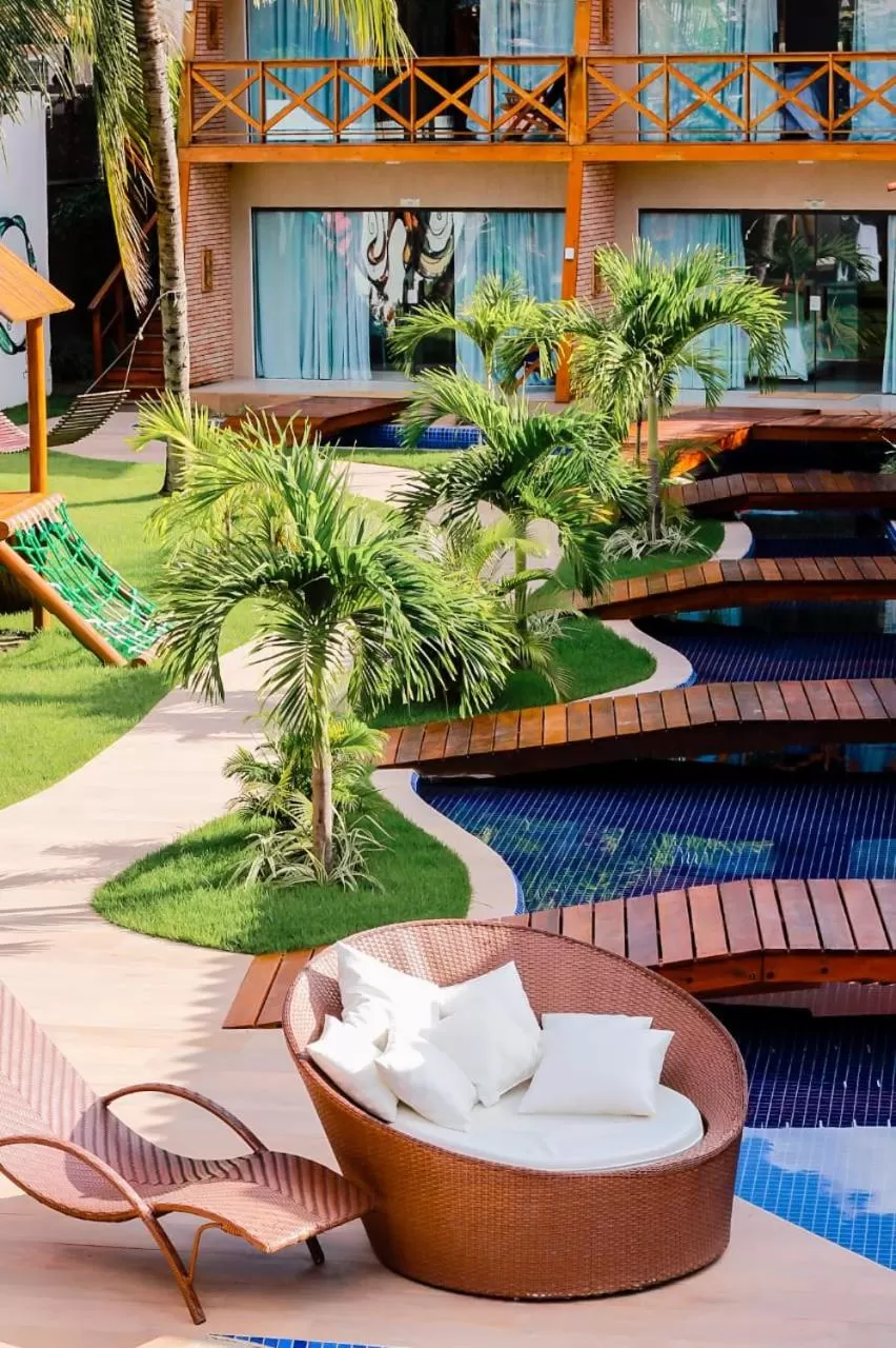 Garden in Pousada Sol e Mar