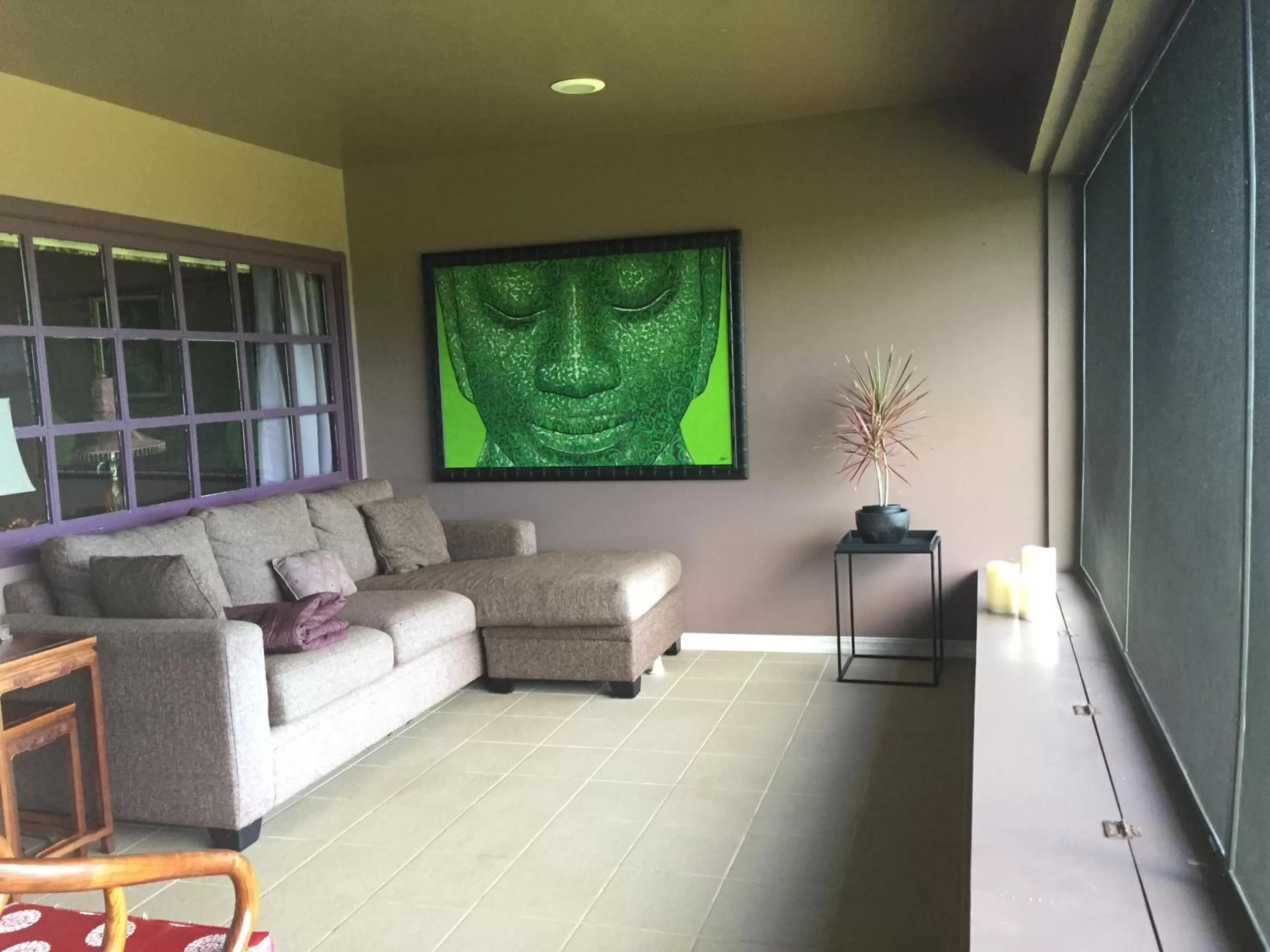 Balcony/Terrace in The Inn at Kulaniapia Falls