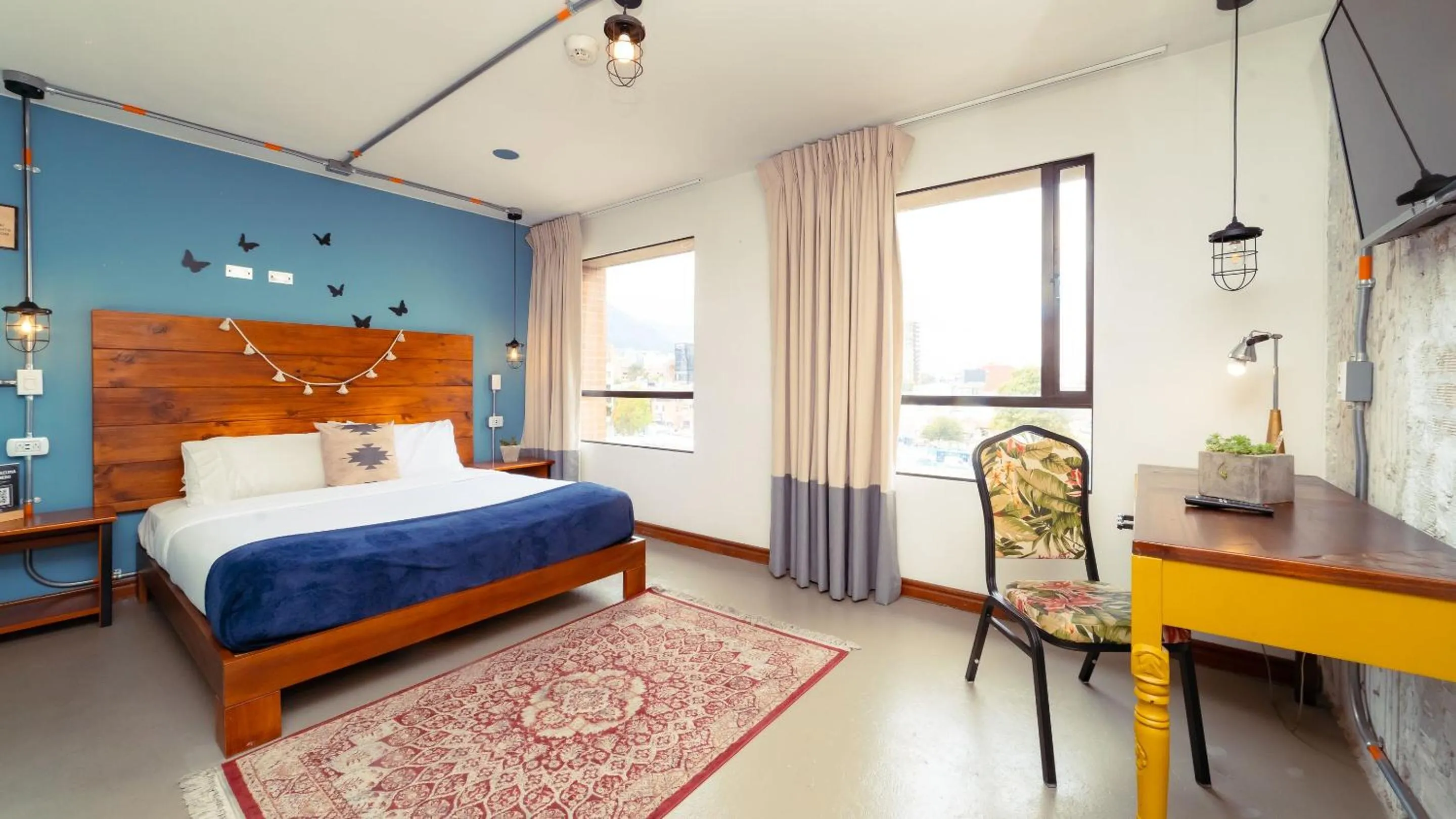 Bed in Selina Chapinero Bogota