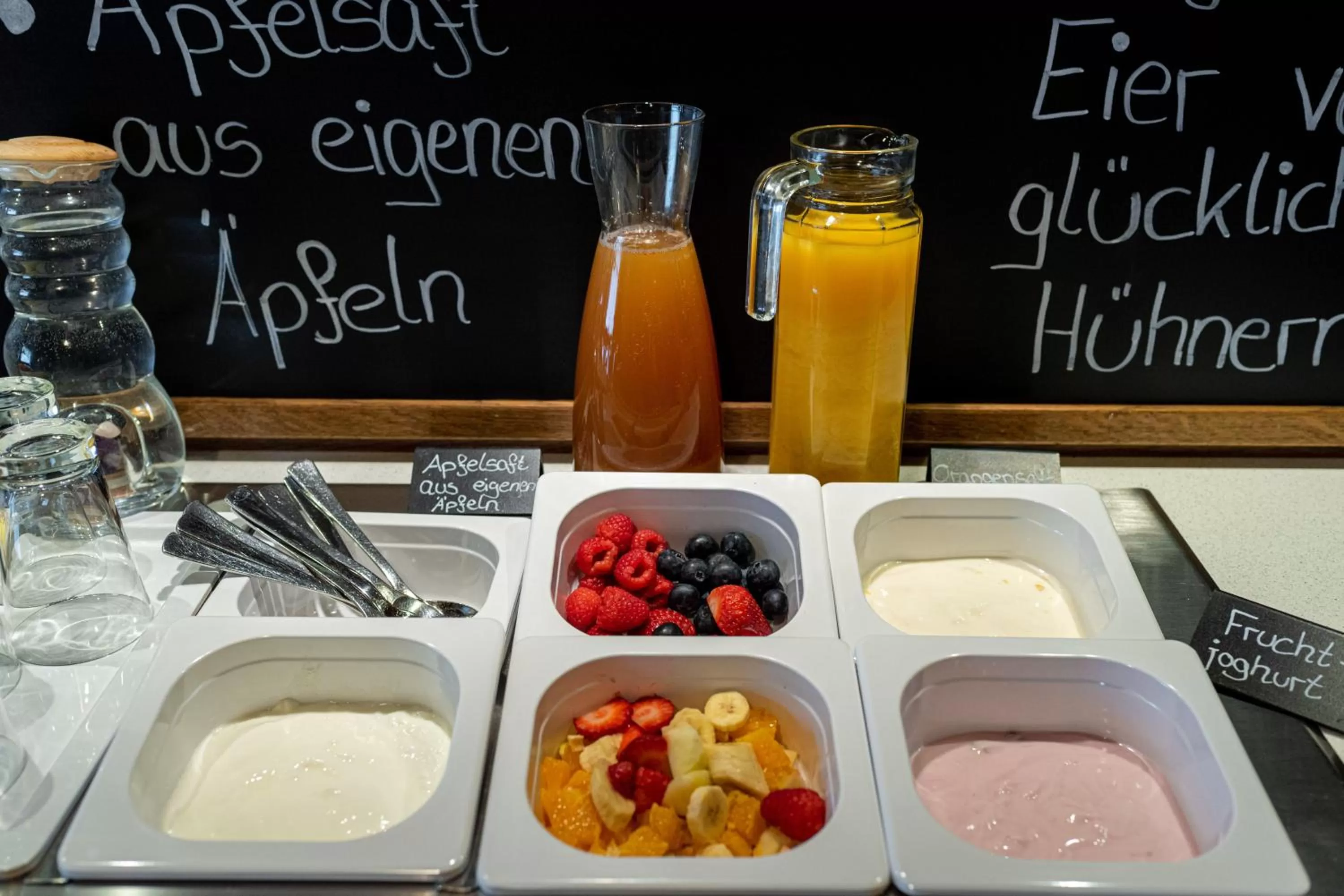 Buffet breakfast in Gasthof Hotel Reif