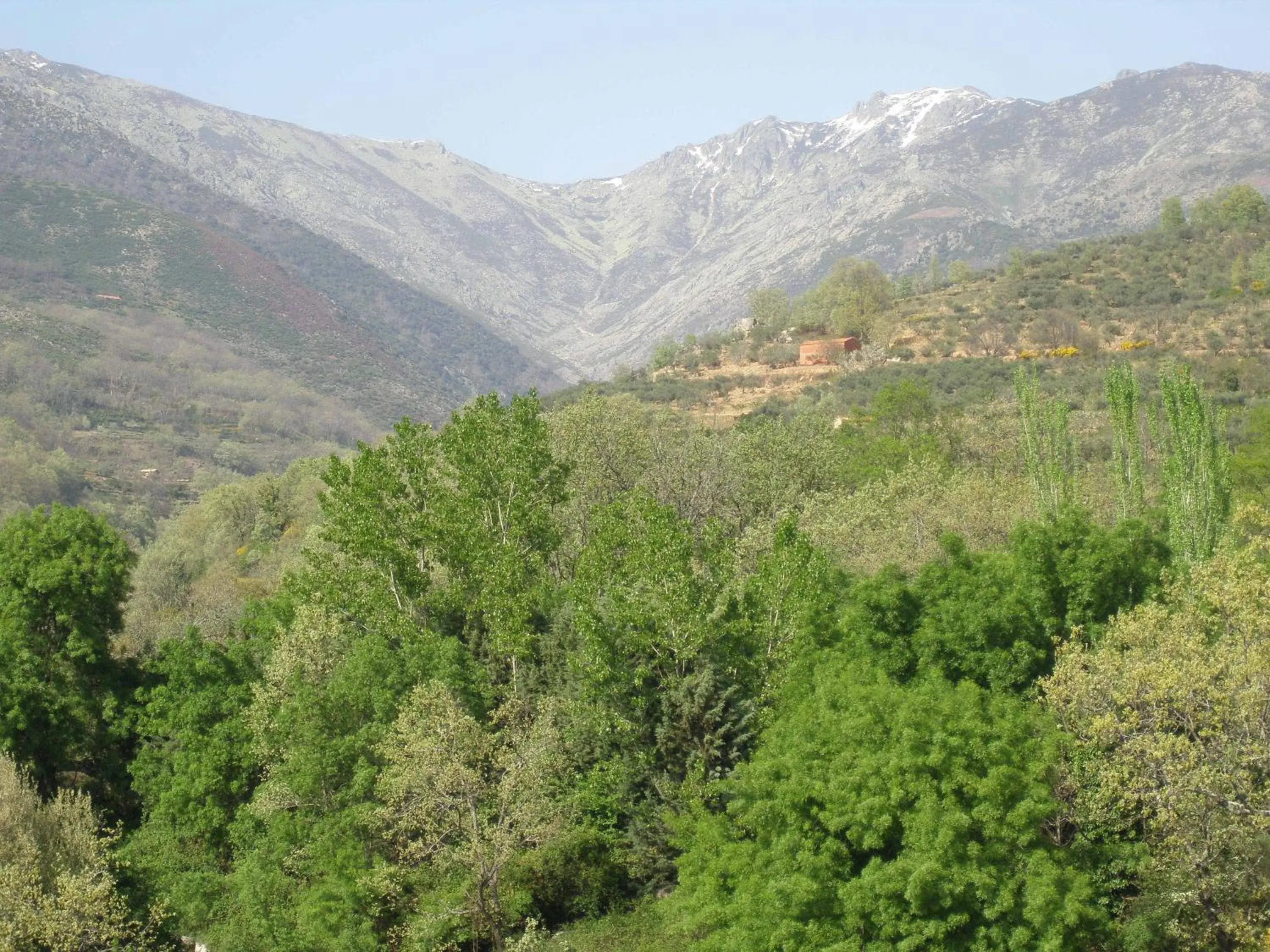 Natural landscape, Mountain View in Mirador de La Portilla