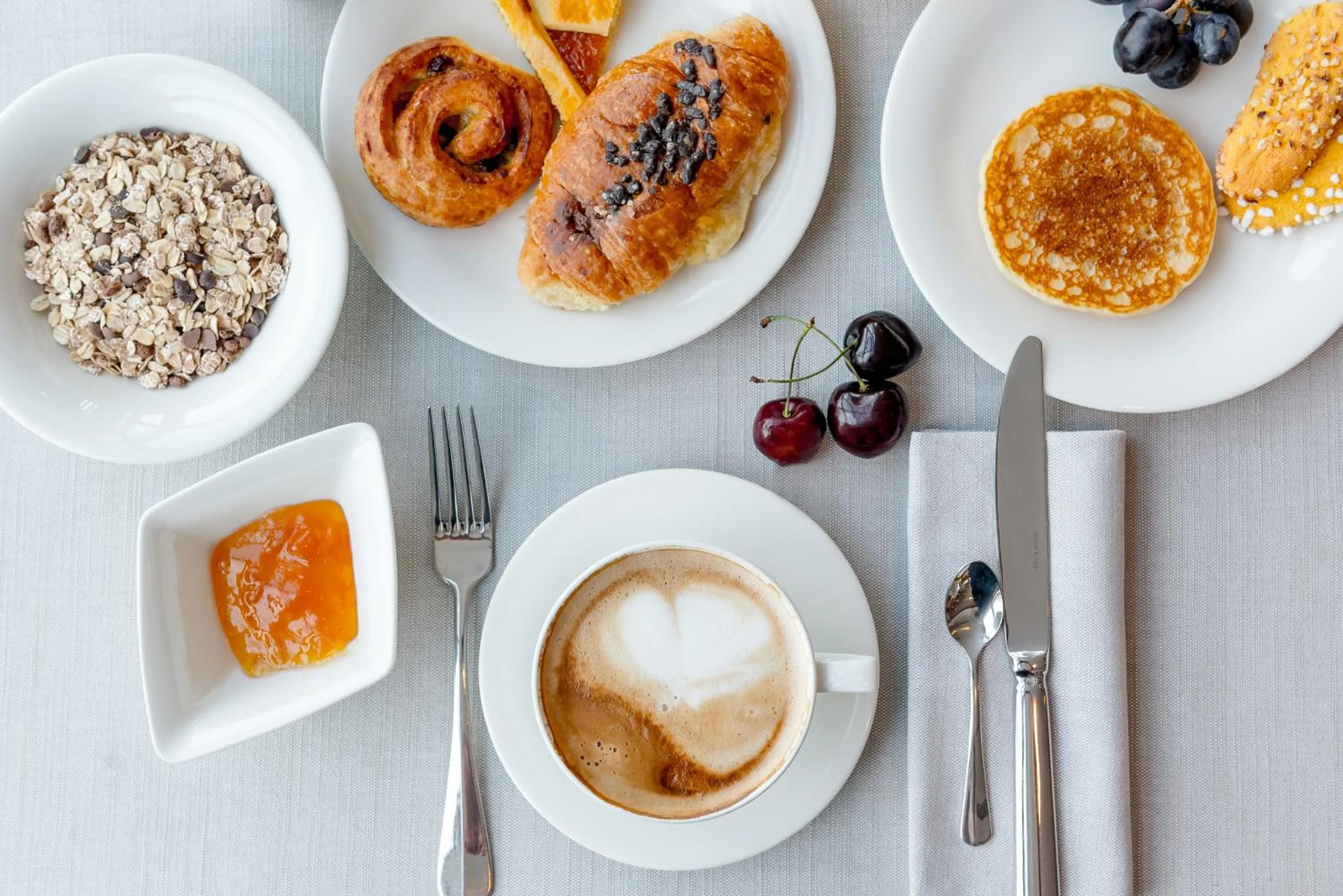 Breakfast in Hotel Baia Flaminia