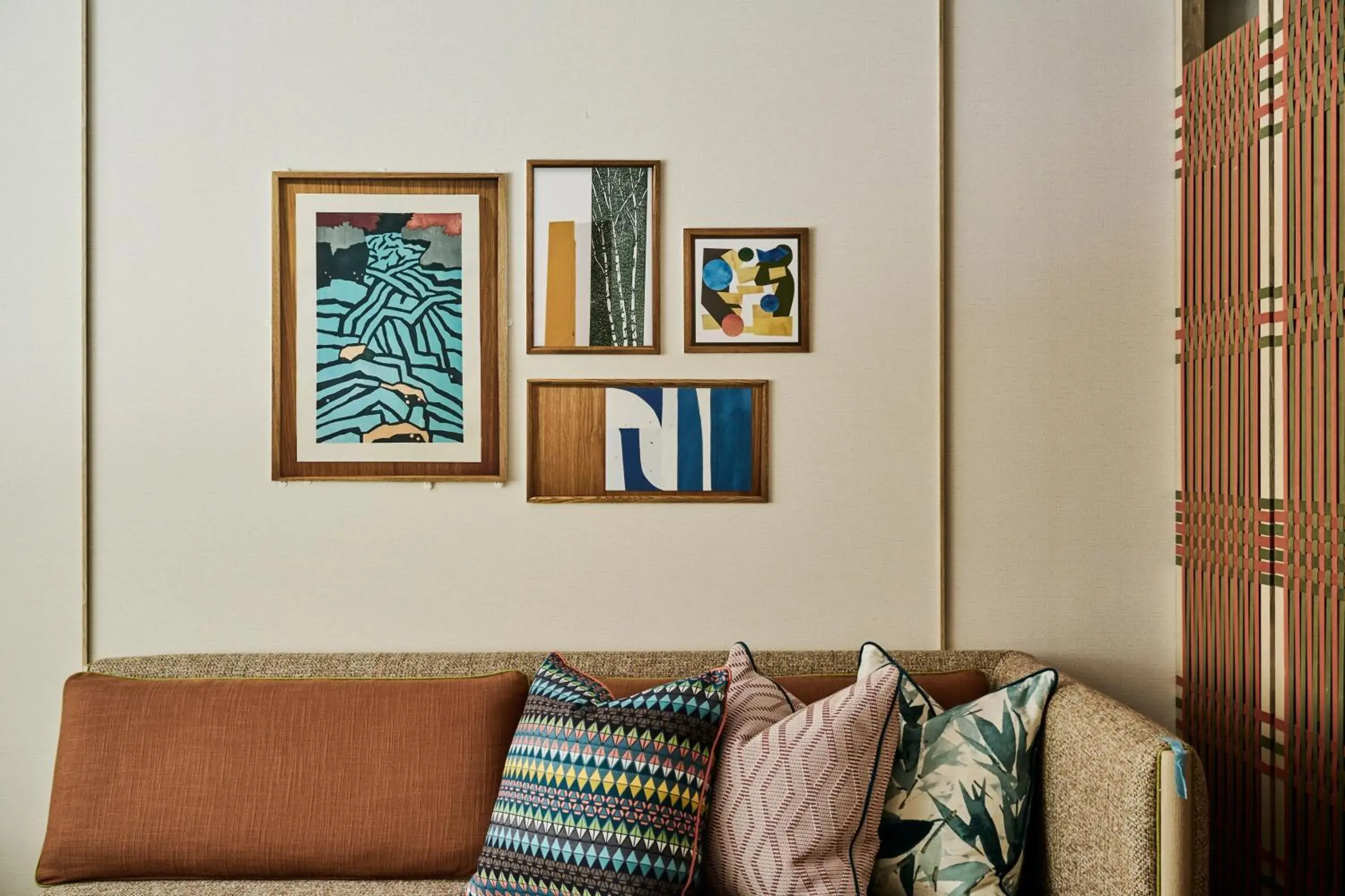 Decorative detail, Seating Area in Hotel Indigo Karuizawa