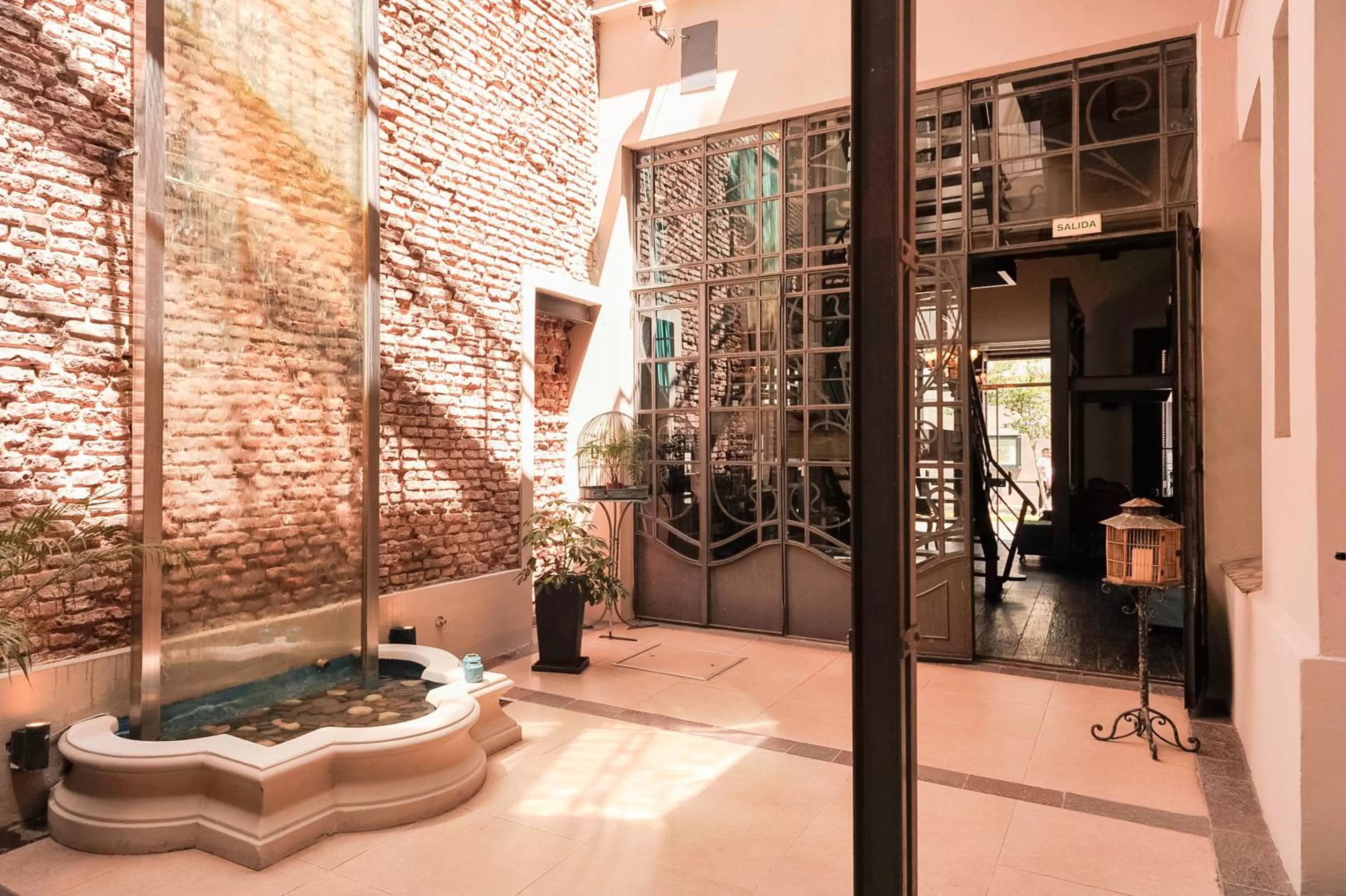 Patio in San Telmo Suites