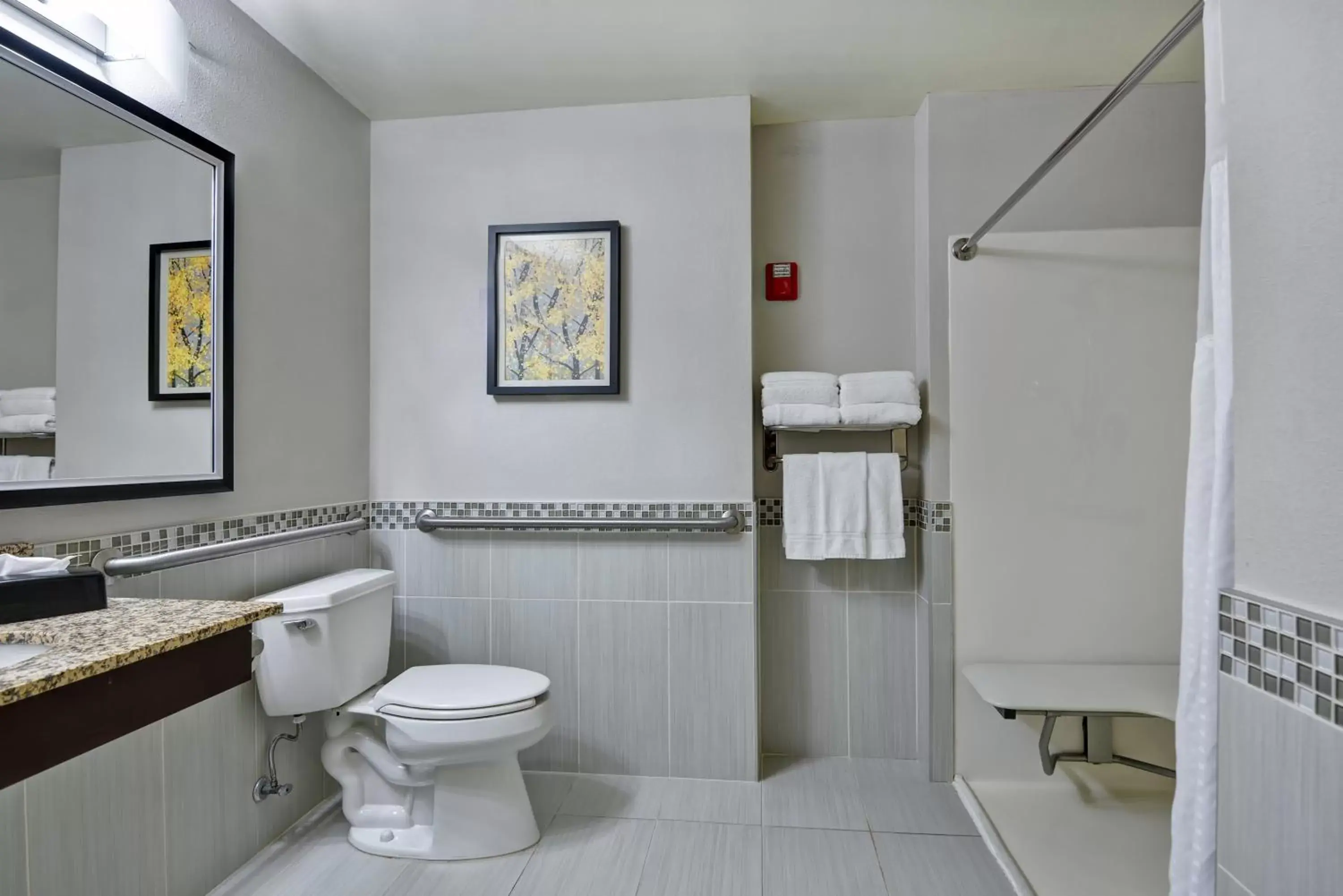 Bathroom in Holiday Inn Express Hotel & Suites Milwaukee-New Berlin, an IHG Hotel