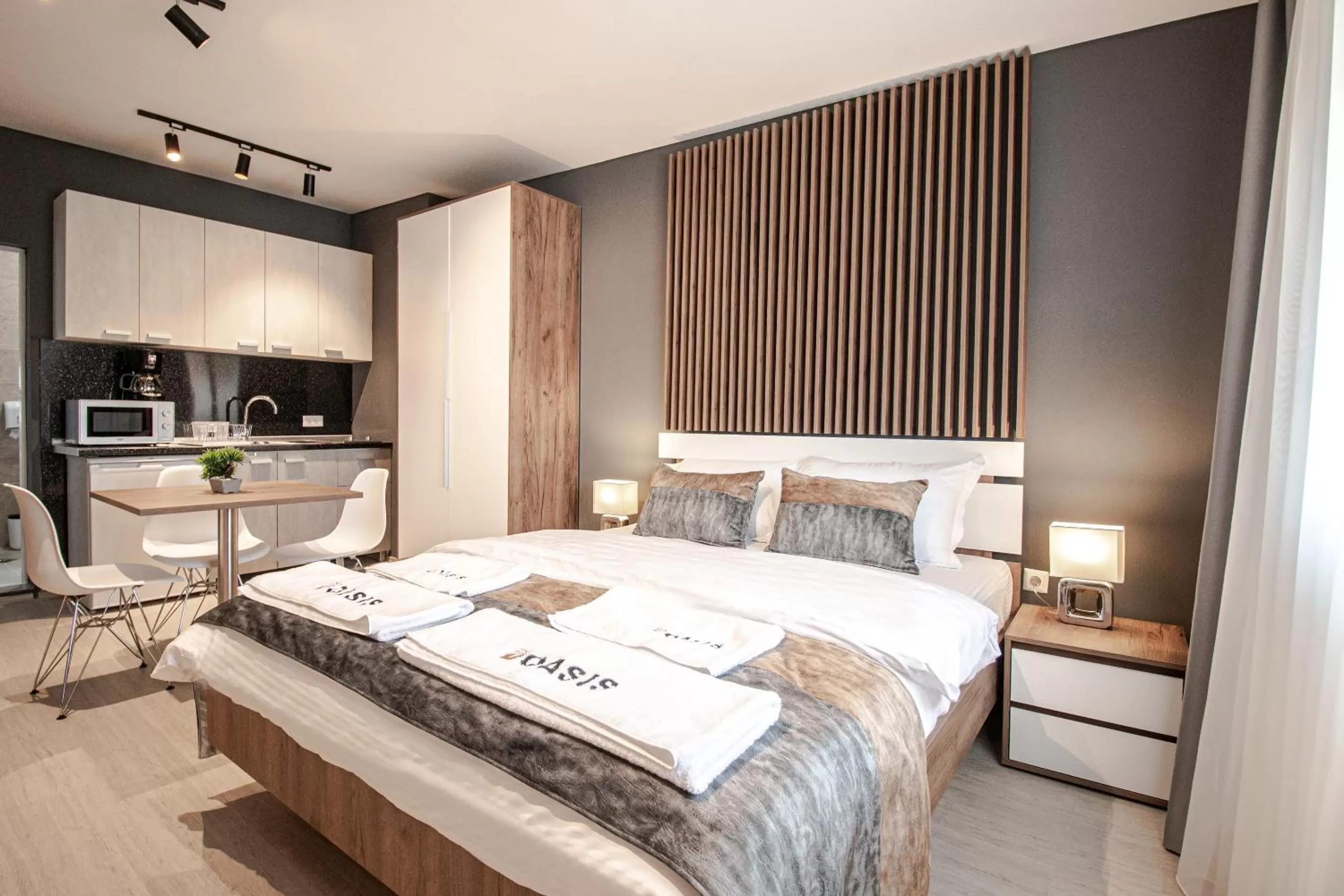 Bed in OASIS Apartments