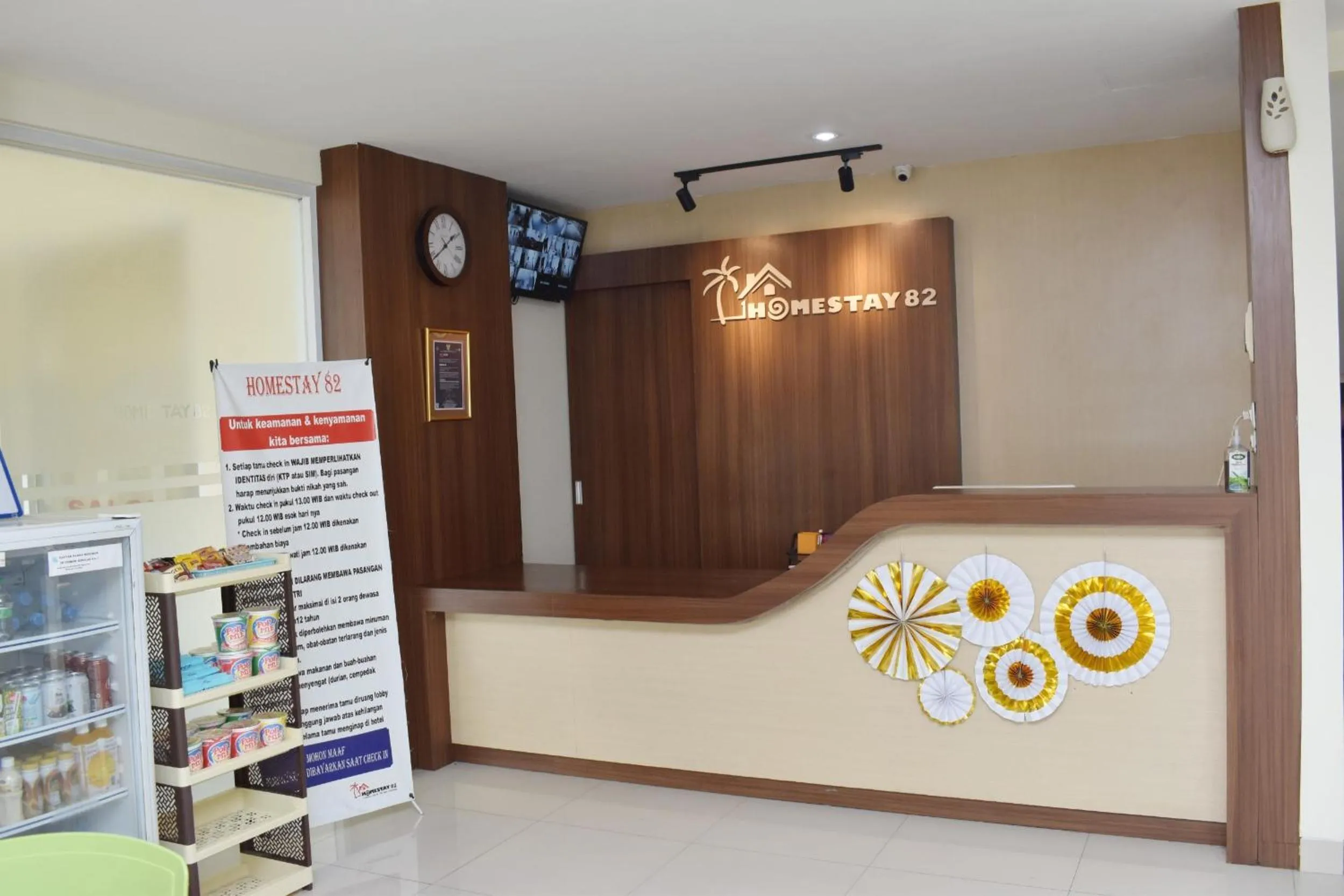 Lobby or reception in Homestay 82 Syariah Palembang