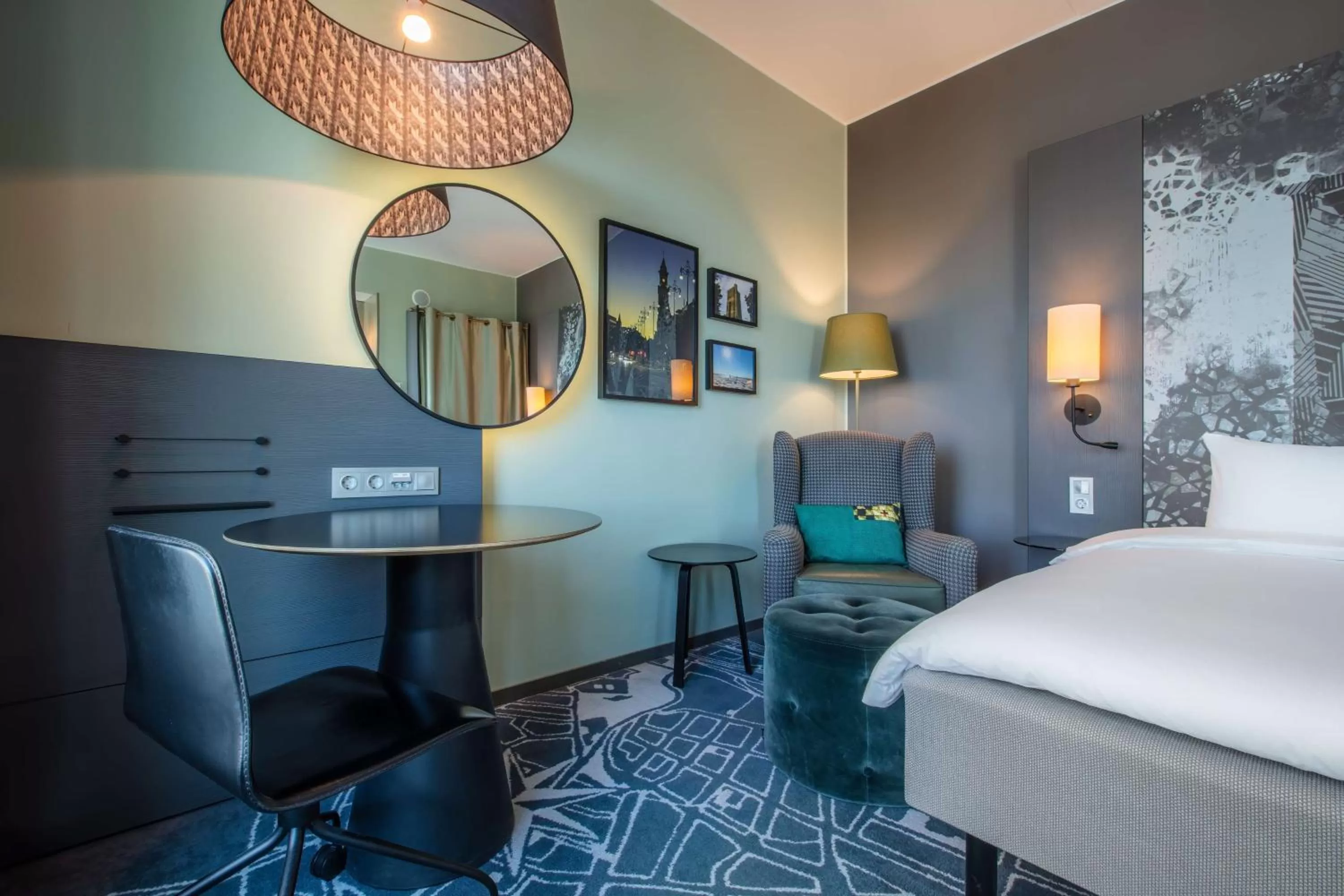 Bed in Radisson Blu Metropol Helsingborg