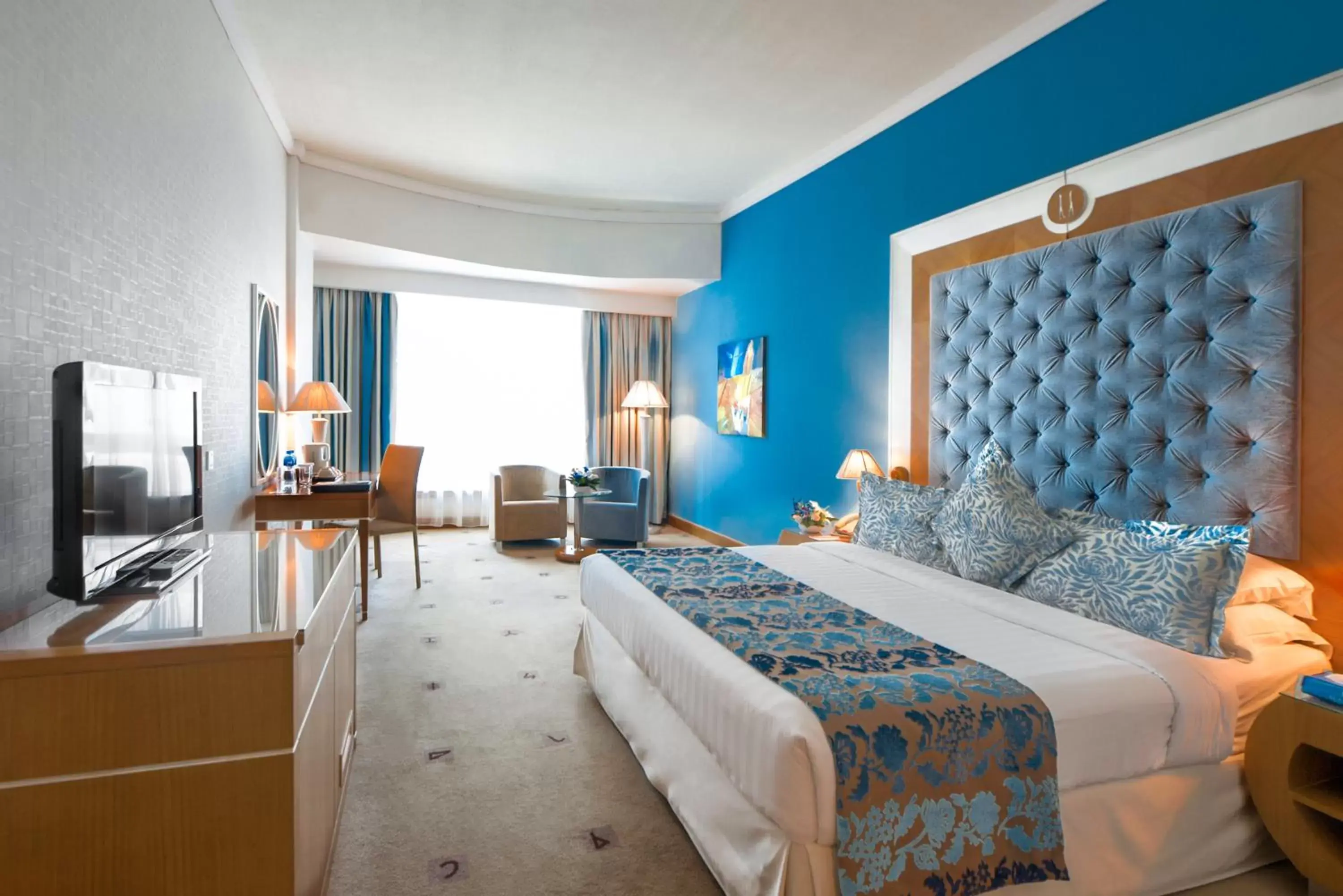 Bed in Marina Byblos Hotel