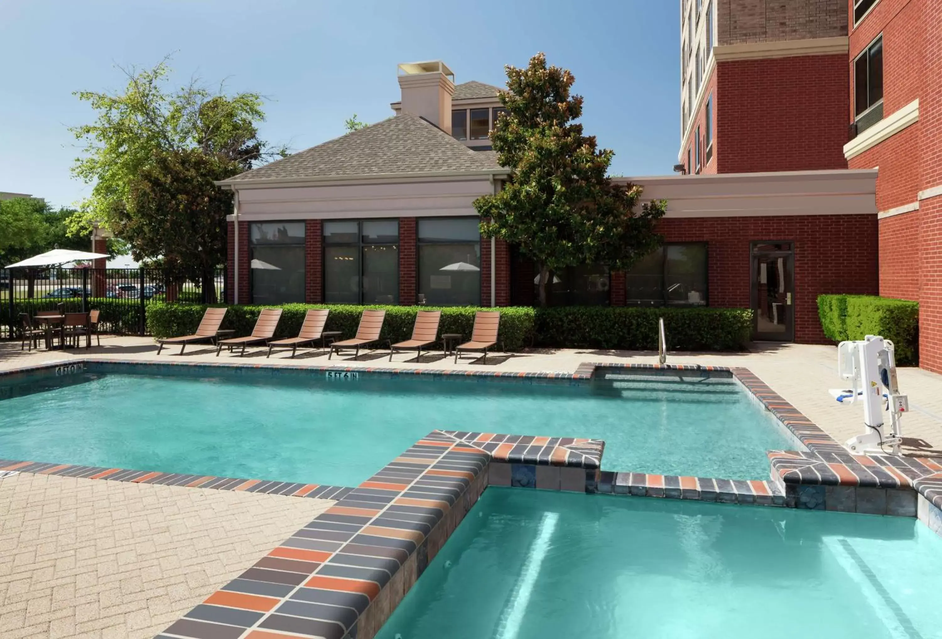 Pool view, Swimming Pool in Hilton Garden Inn Dallas/Allen