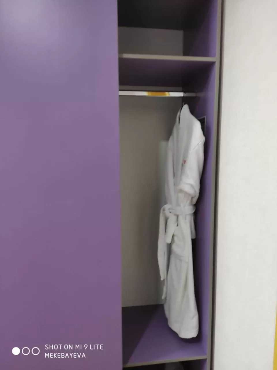 wardrobe in City Hotel Shymkent