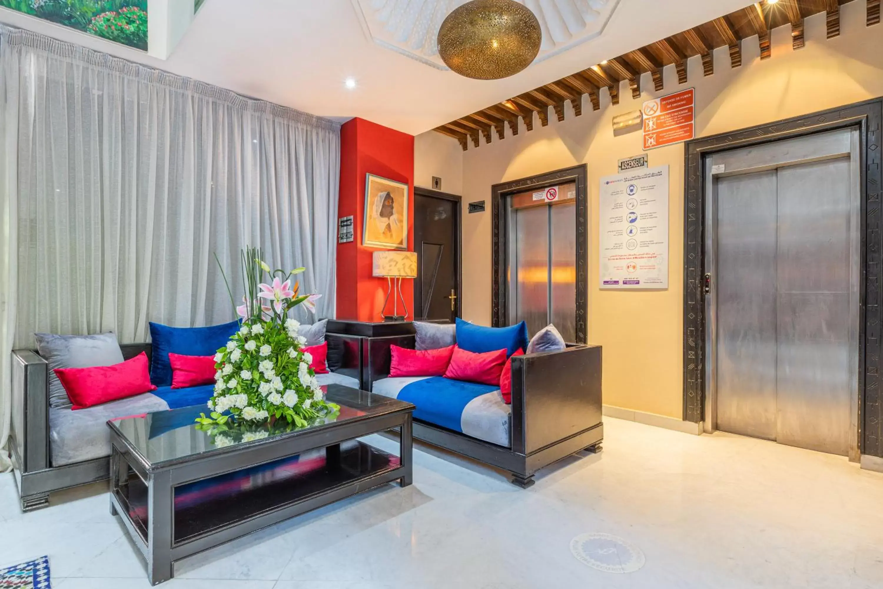 Lobby or reception, Seating Area in Le Caspien Boutique Hotel