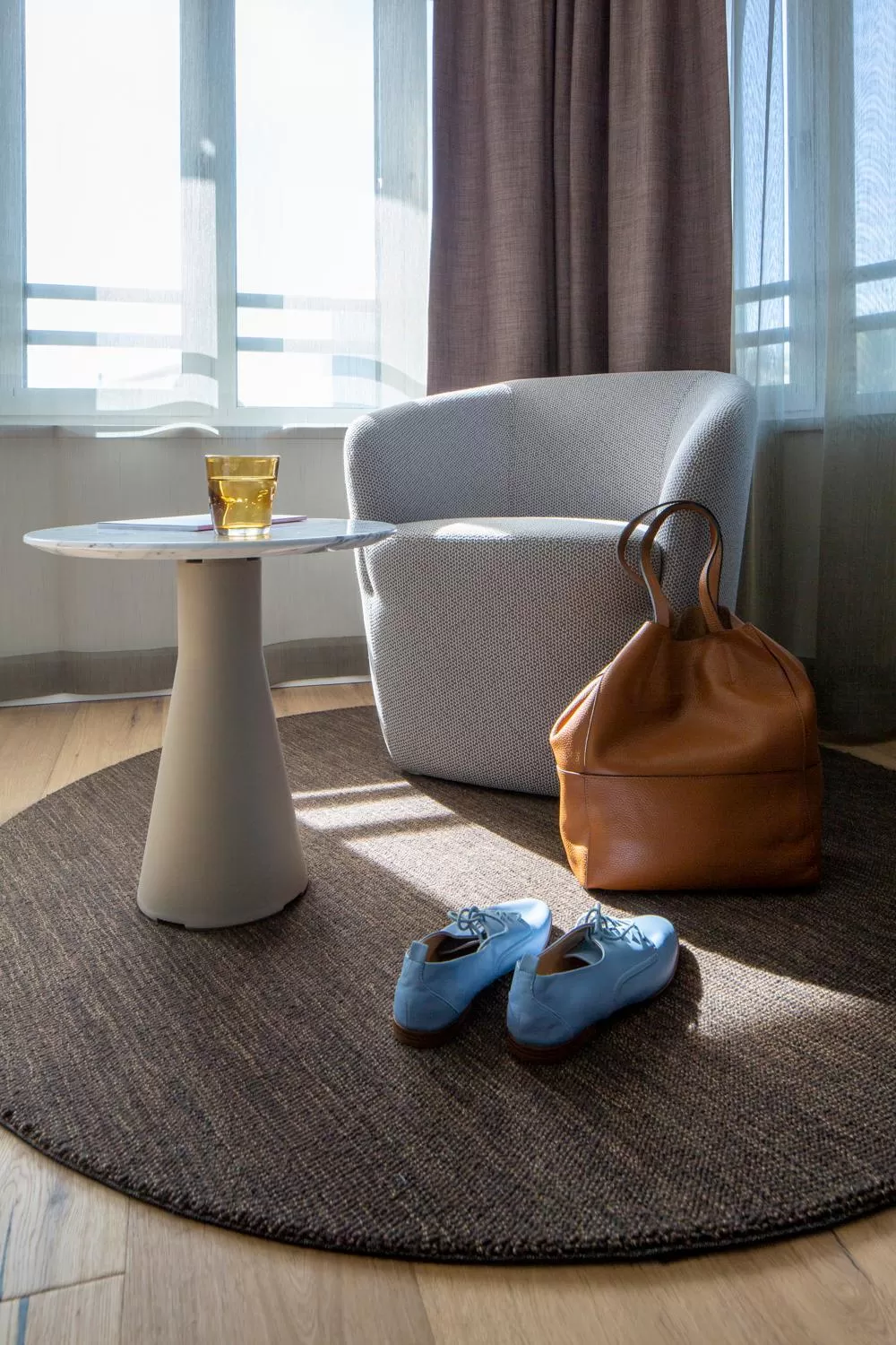 Seating area in Hotel Walhalla