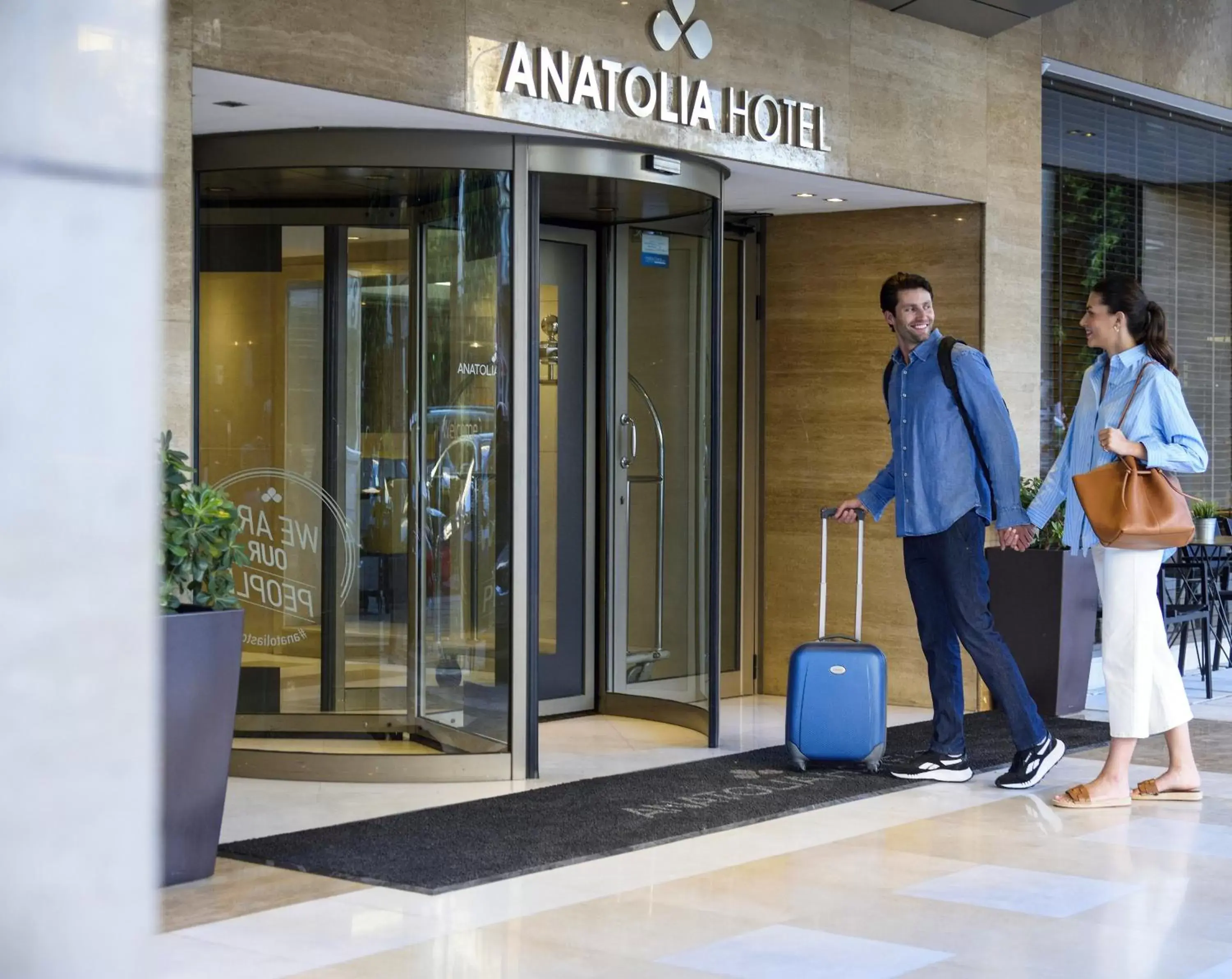 Facade/entrance in Anatolia Hotel