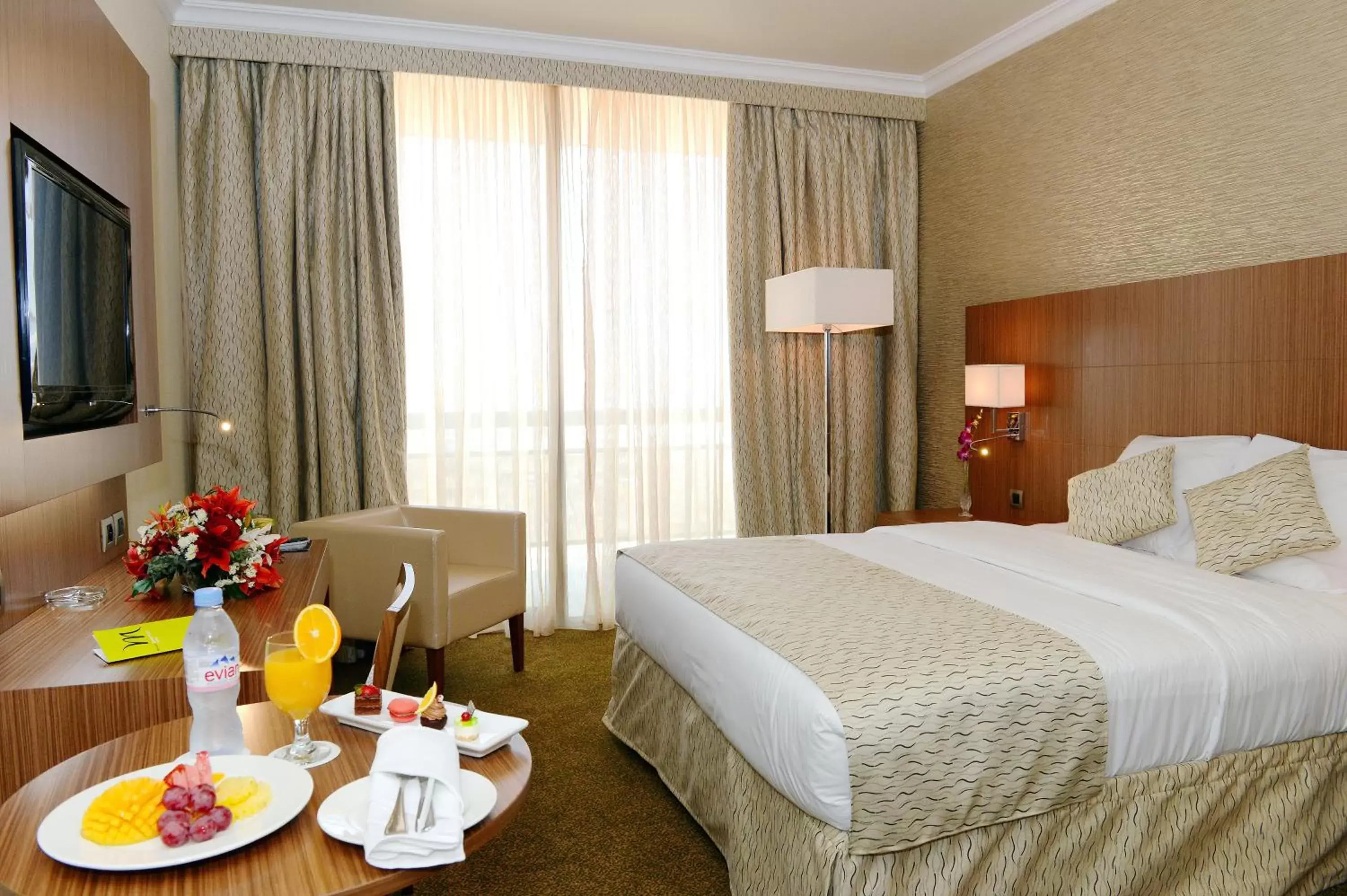 Photo of the whole room, Bed in M Grand Hotel Doha