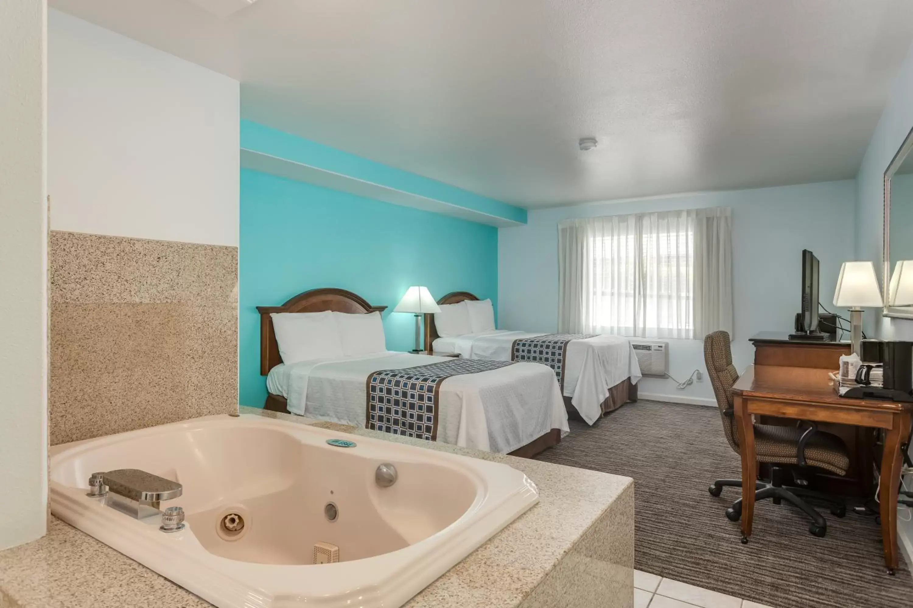 Bedroom in Pacifica Beach Hotel