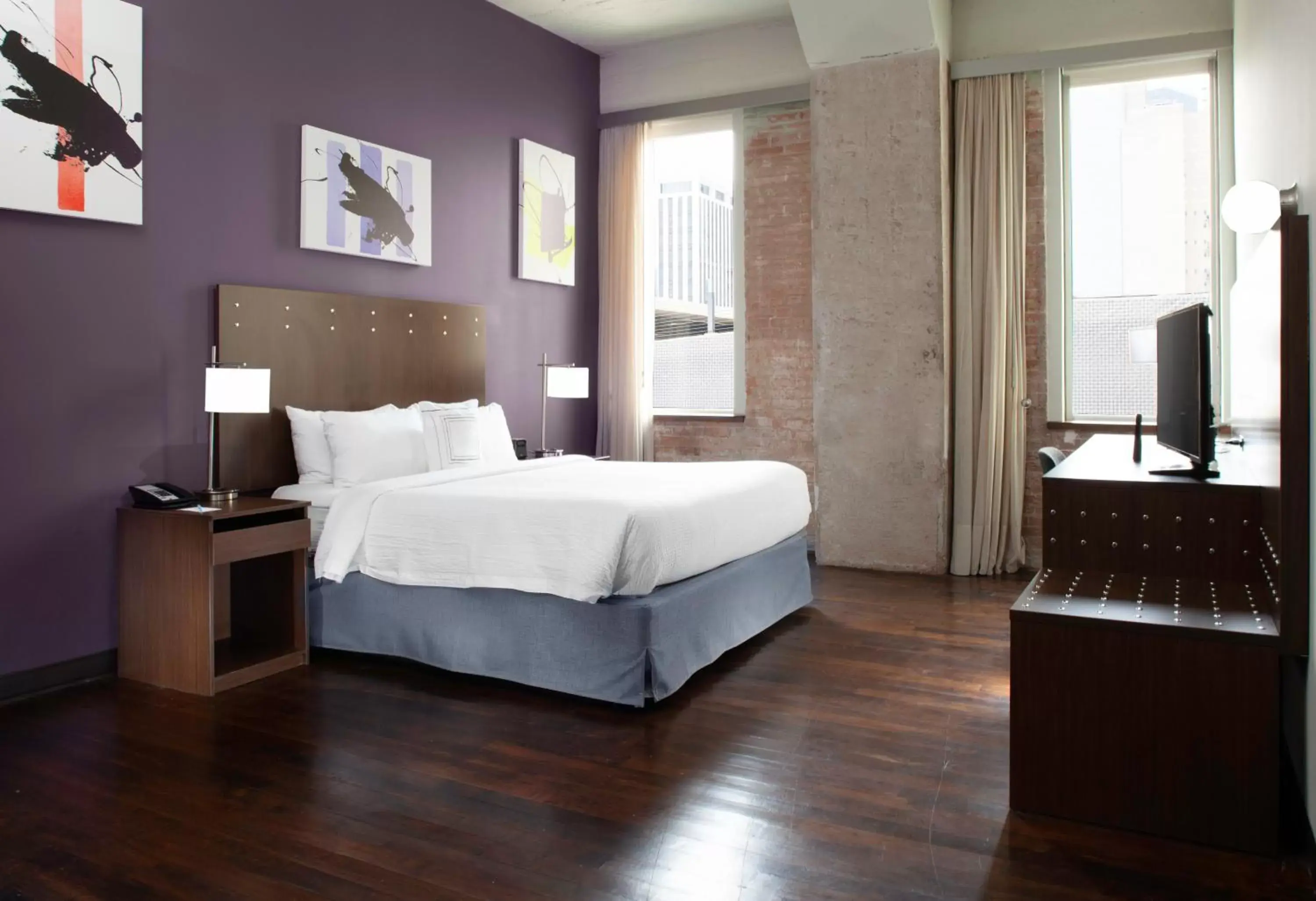 Bedroom, Bed in Fairfield Inn & Suites by Marriott Dallas Downtown